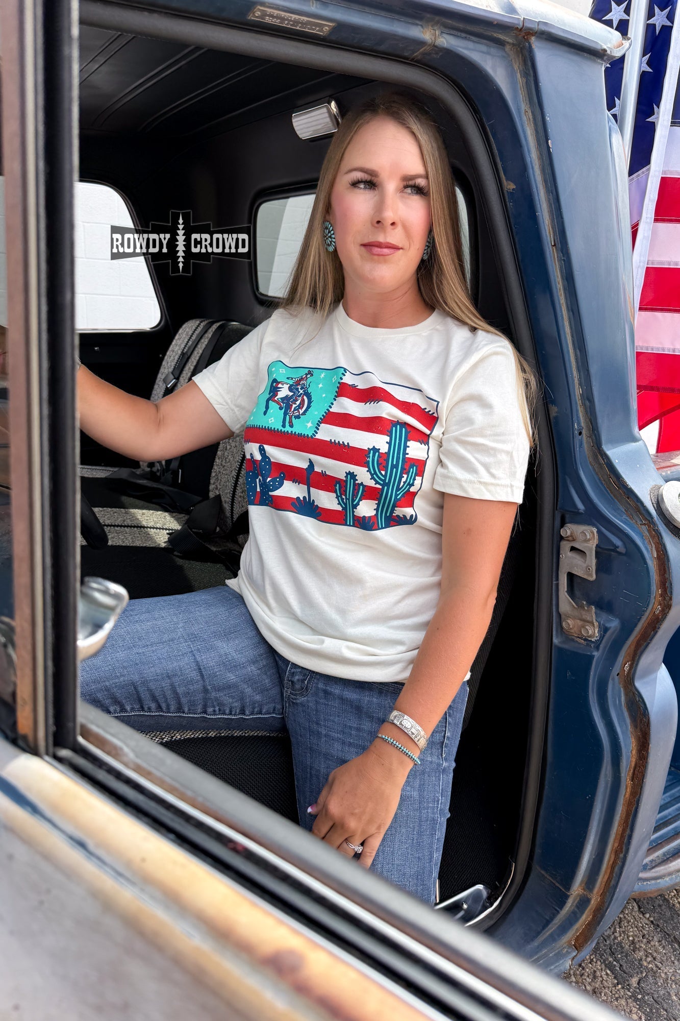Made in America Tee - Cowgirltops.com