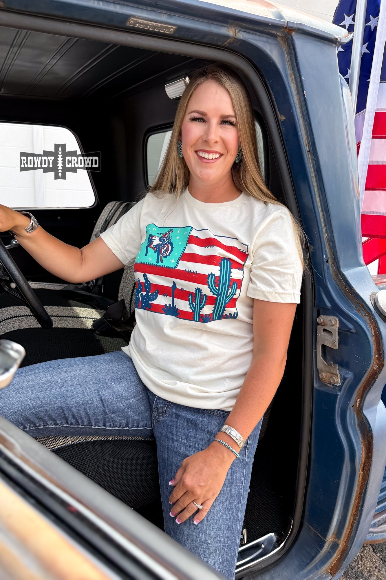 Made in America Tee - Cowgirltops.com