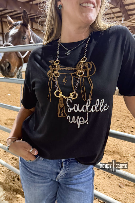 Mixed Metal 3 Bit Necklace - Cowgirltops.com