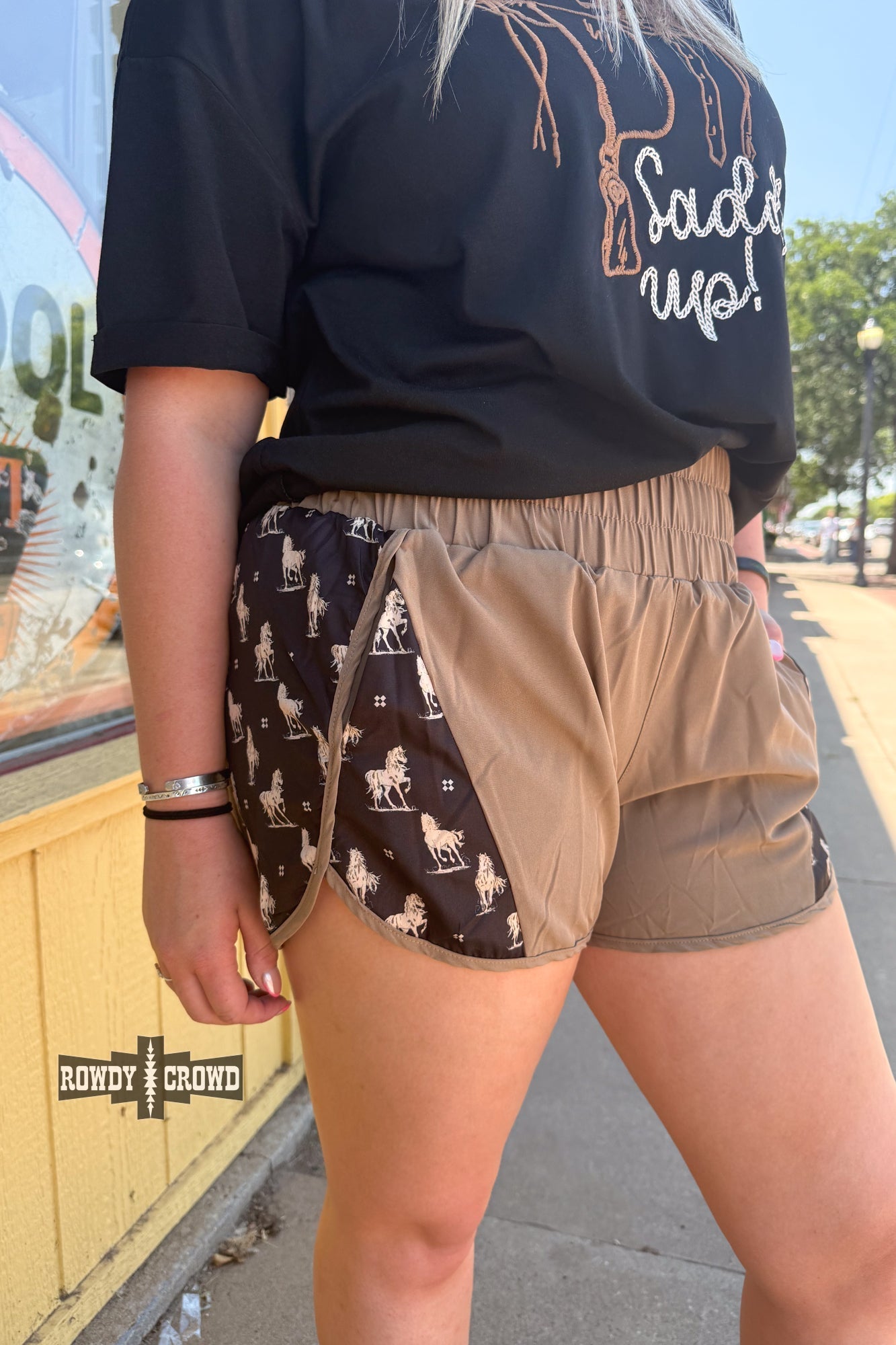 Mustang Ridge Shorts - Cowgirltops.com