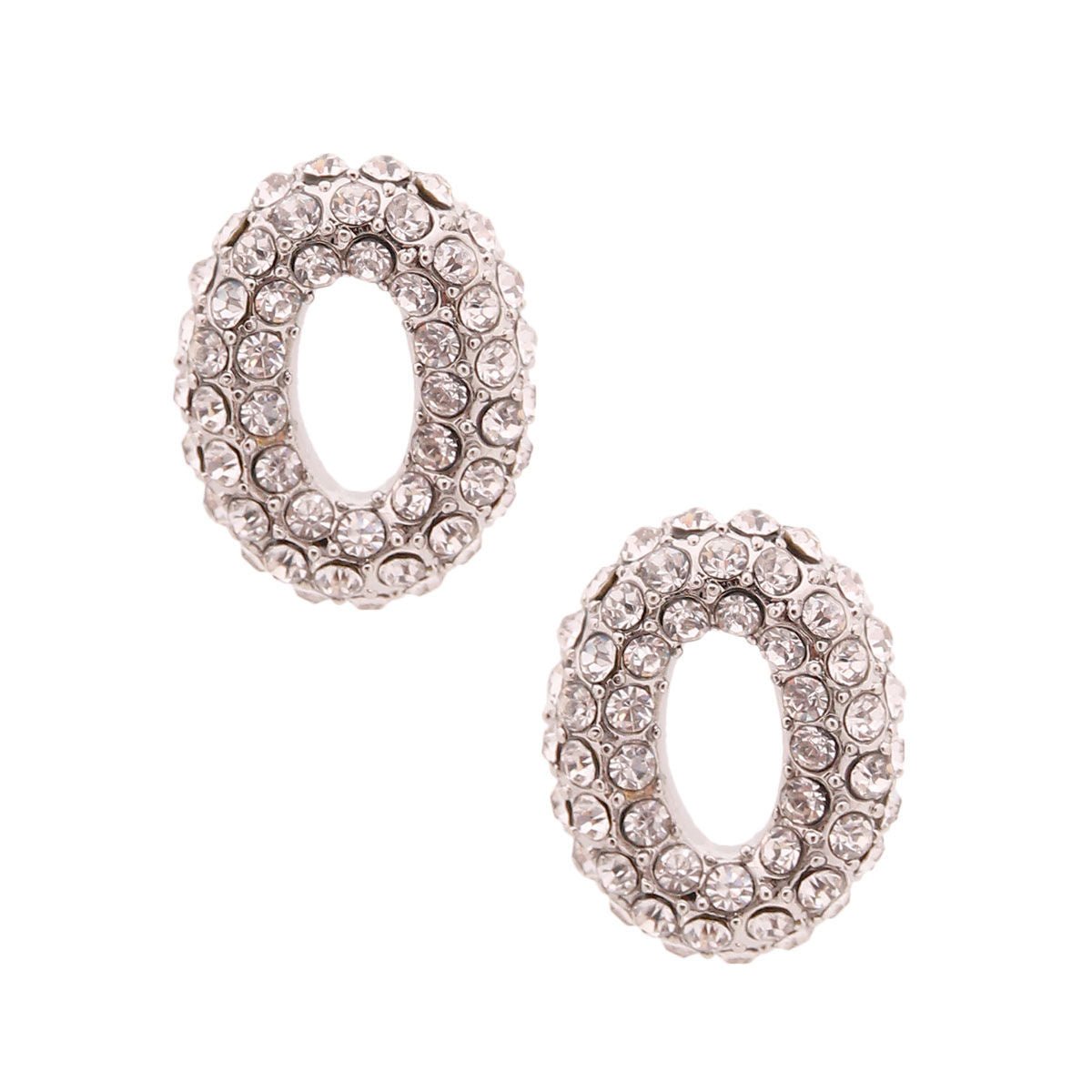 O Rhinestone Silver Studs - Cowgirltops.com