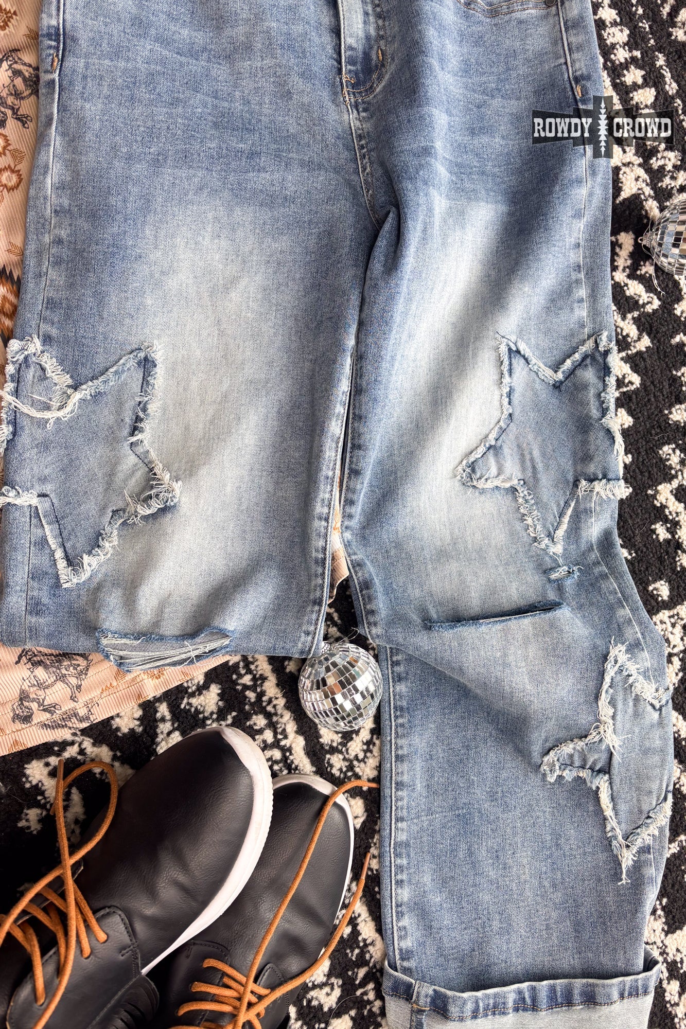 Oh My Stars Denim Jeans - Cowgirltops.com