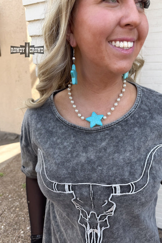 PEARL Star Struck Necklace - Cowgirltops.com