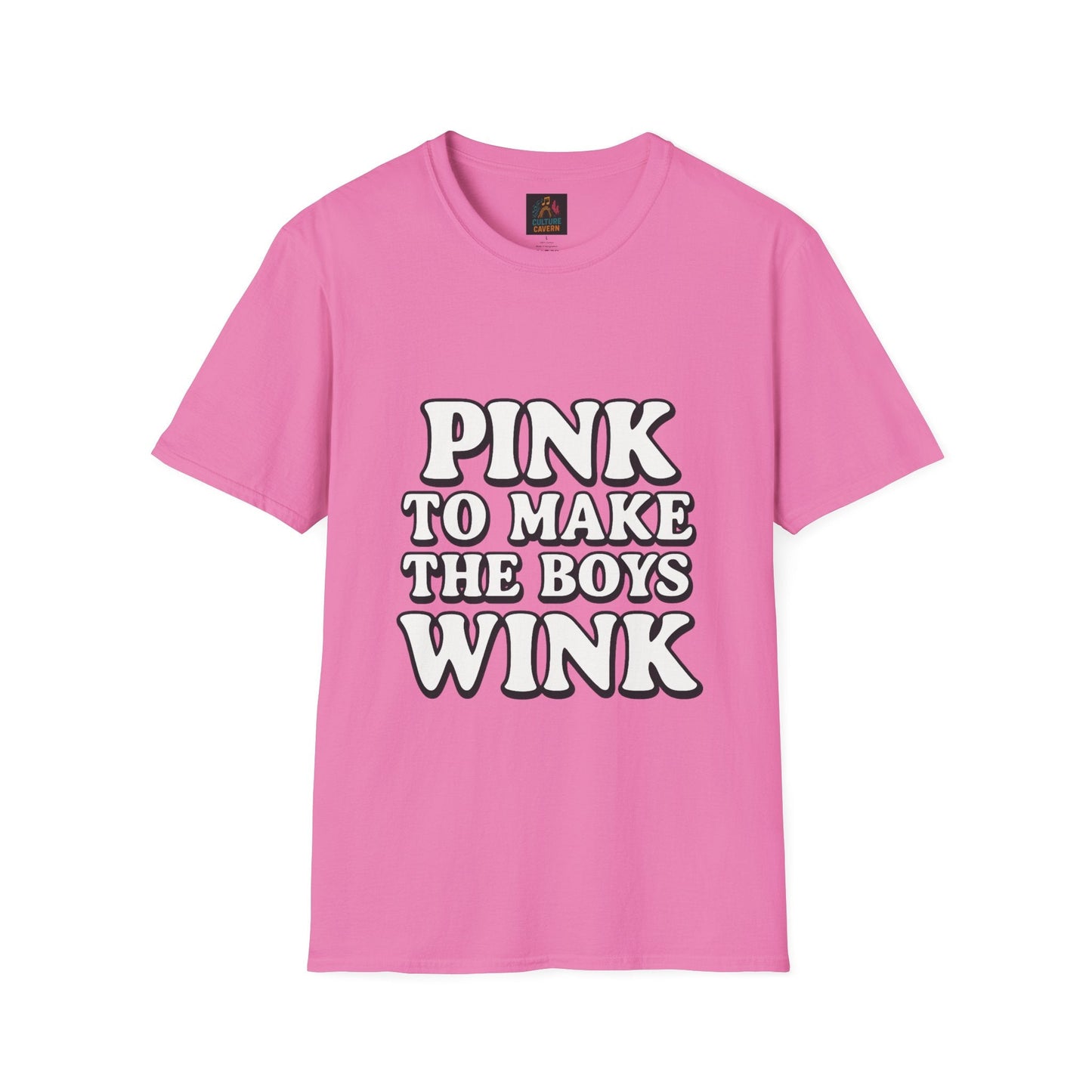 Pink to make the boys wink T-shirt - Cowgirltops.com