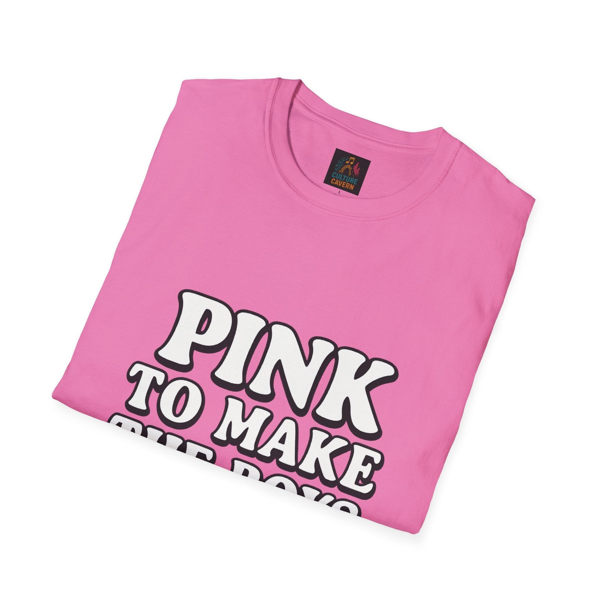 Pink to make the boys wink T-shirt - Cowgirltops.com