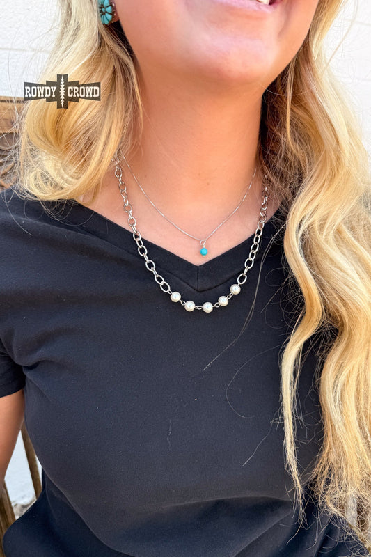Pretty in Pearls Necklace - Cowgirltops.com