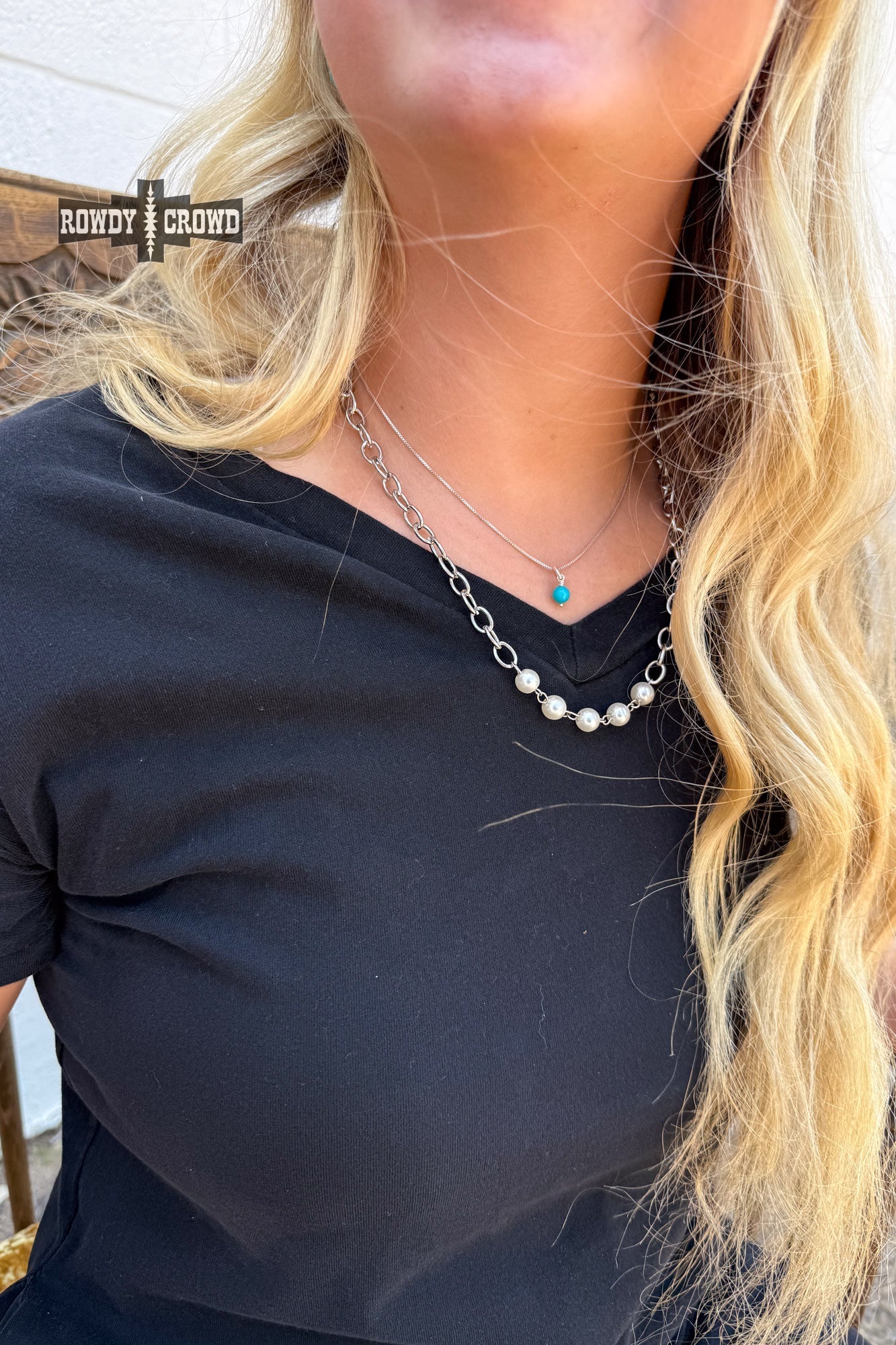 Pretty in Pearls Necklace - Cowgirltops.com