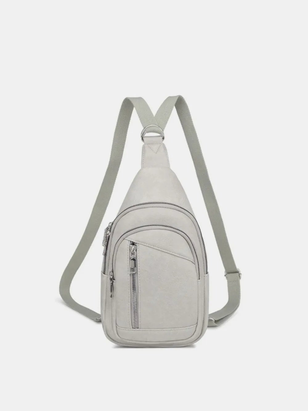 PU Leather Crossbody Bag with Two Detachable Strap - Cowgirltops.com