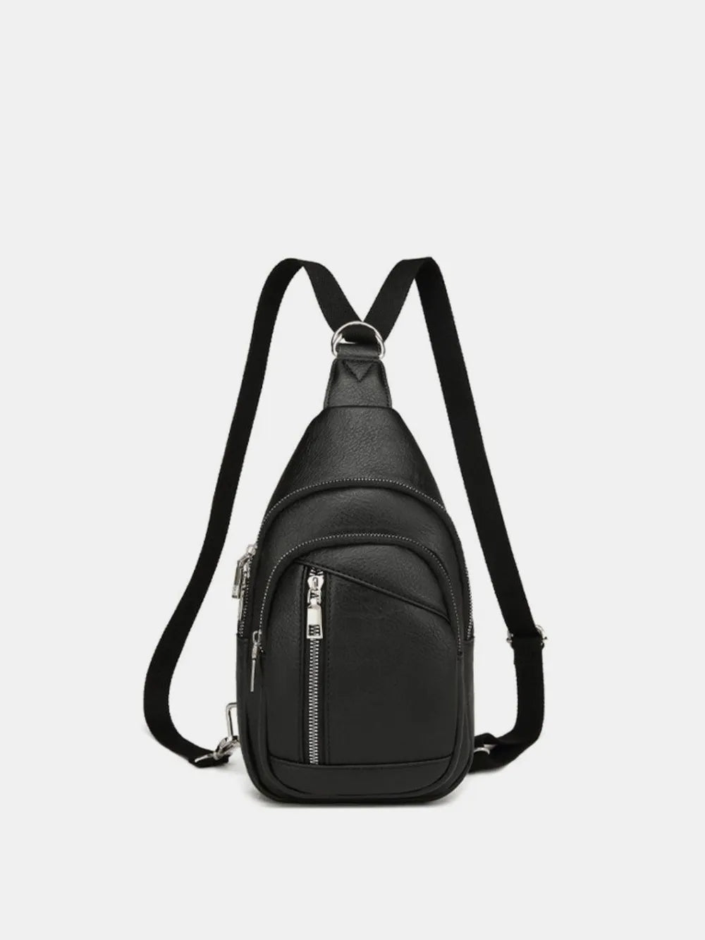 PU Leather Crossbody Bag with Two Detachable Strap - Cowgirltops.com