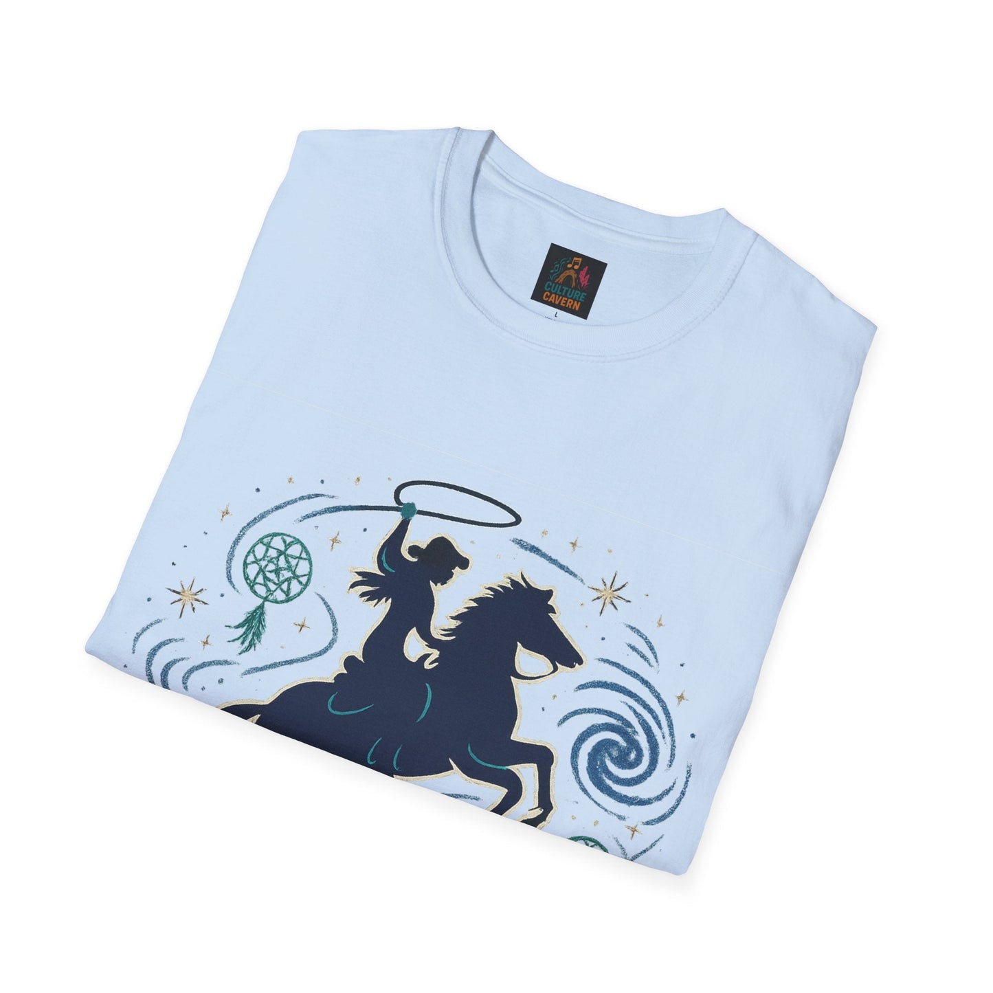 Ranchin' & Romancin' Womens T-Shirt - Cowgirltops.com