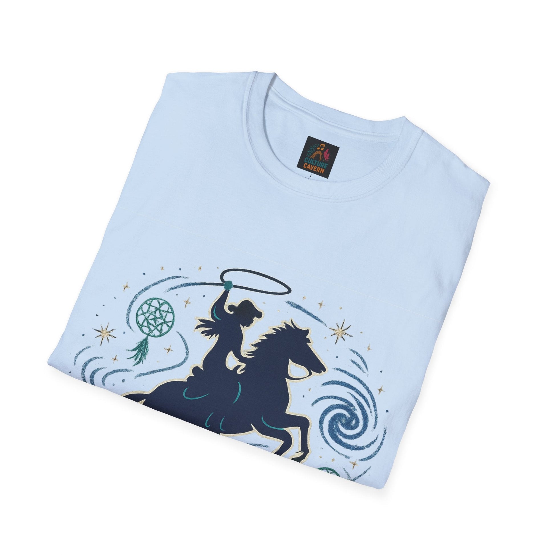 Ranchin' & Romancin' Womens T-Shirt - Cowgirltops.com