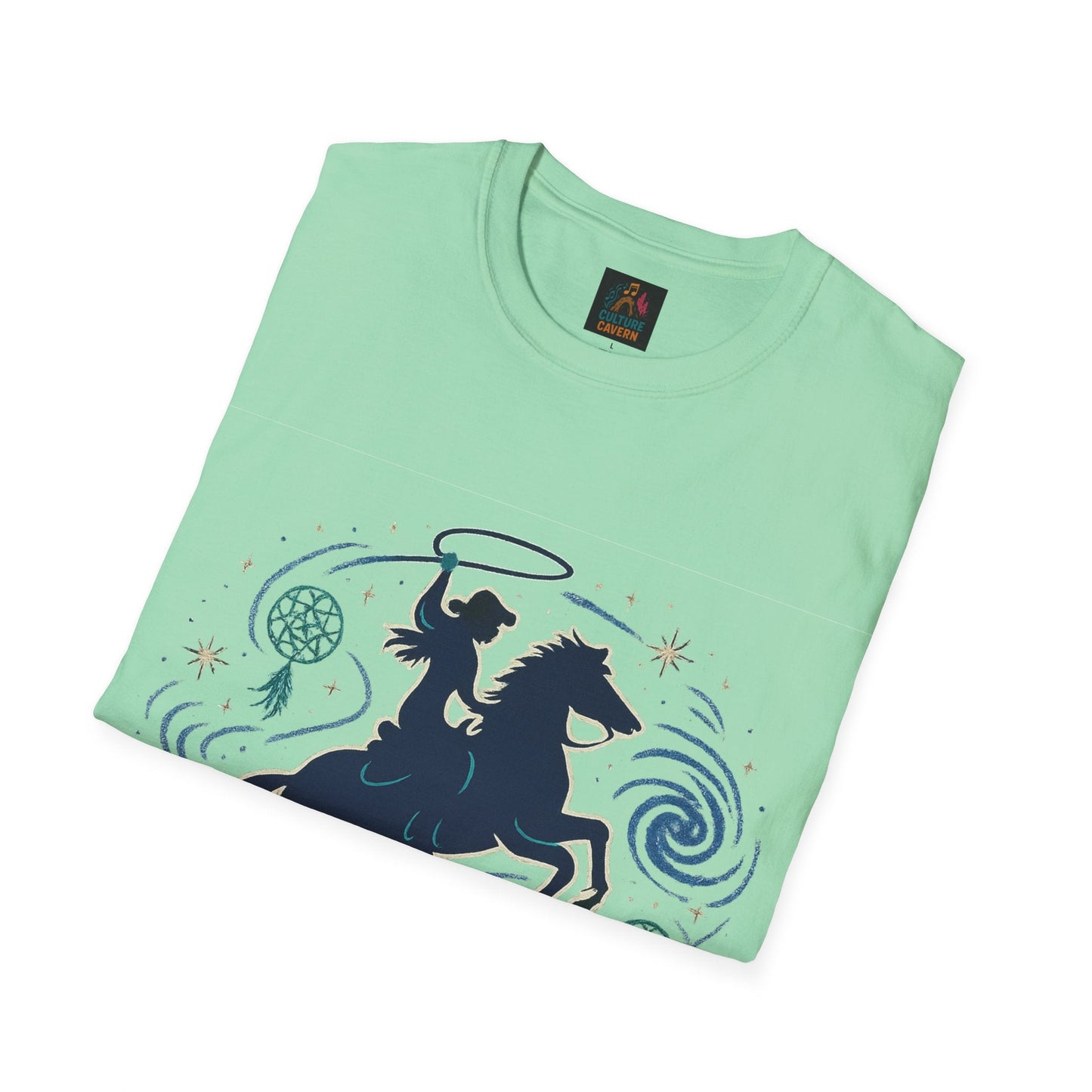 Ranchin' & Romancin' Womens T-Shirt - Cowgirltops.com