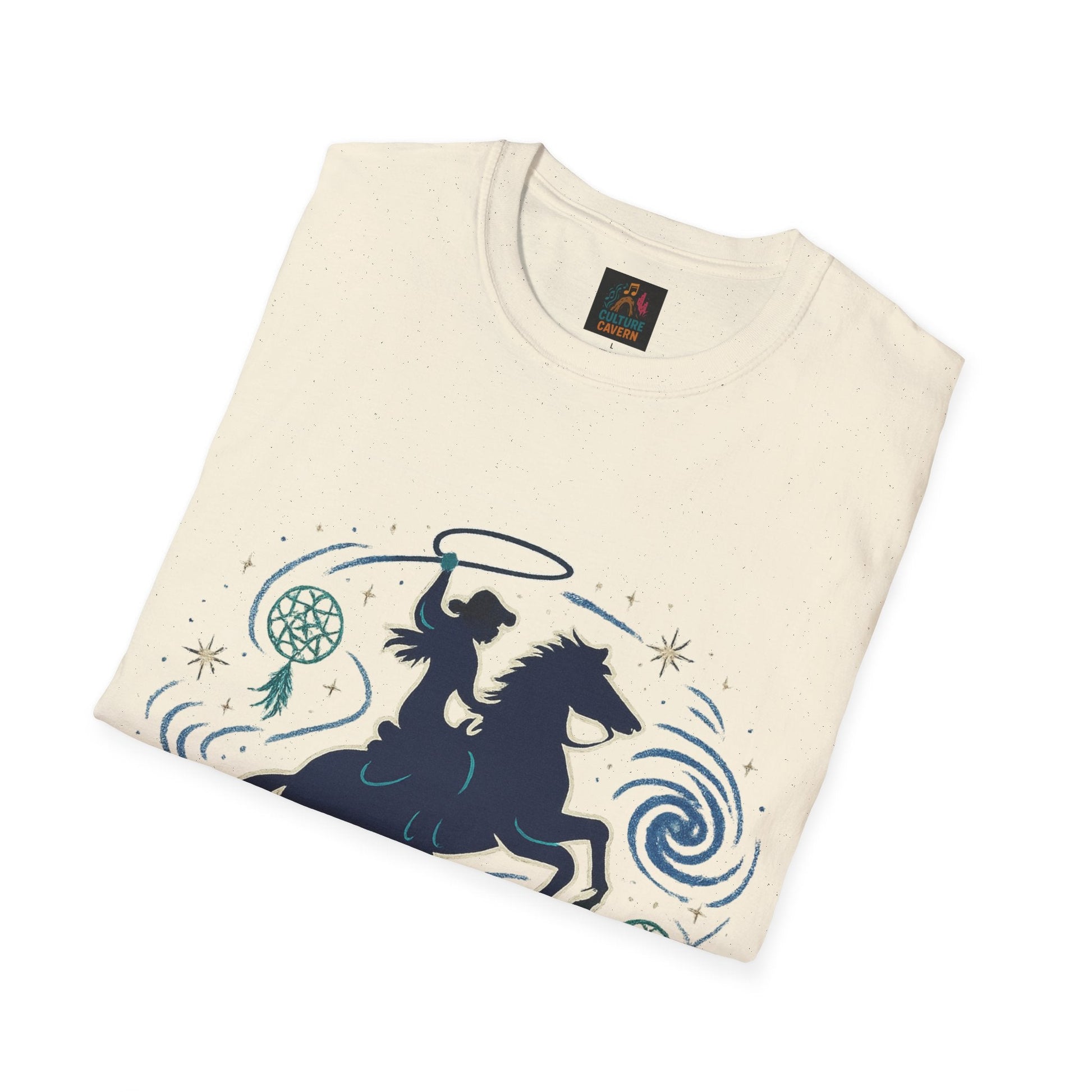 Ranchin' & Romancin' Womens T-Shirt - Cowgirltops.com