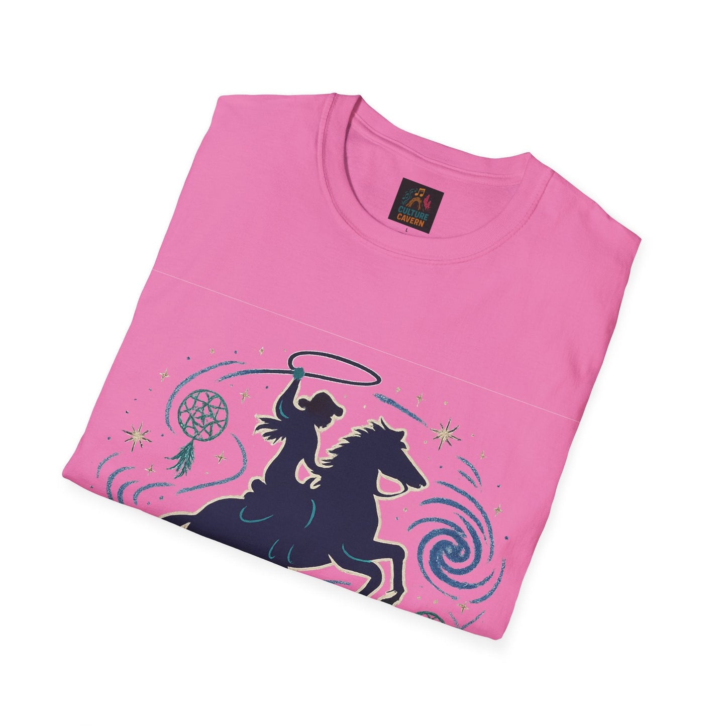 Ranchin' & Romancin' Womens T-Shirt - Cowgirltops.com