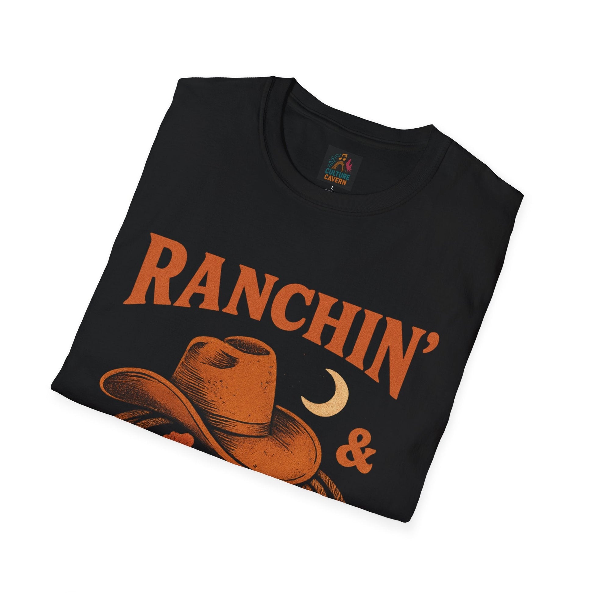 Ranchin’ & Romancin’ Womens Tee - Cowgirltops.com