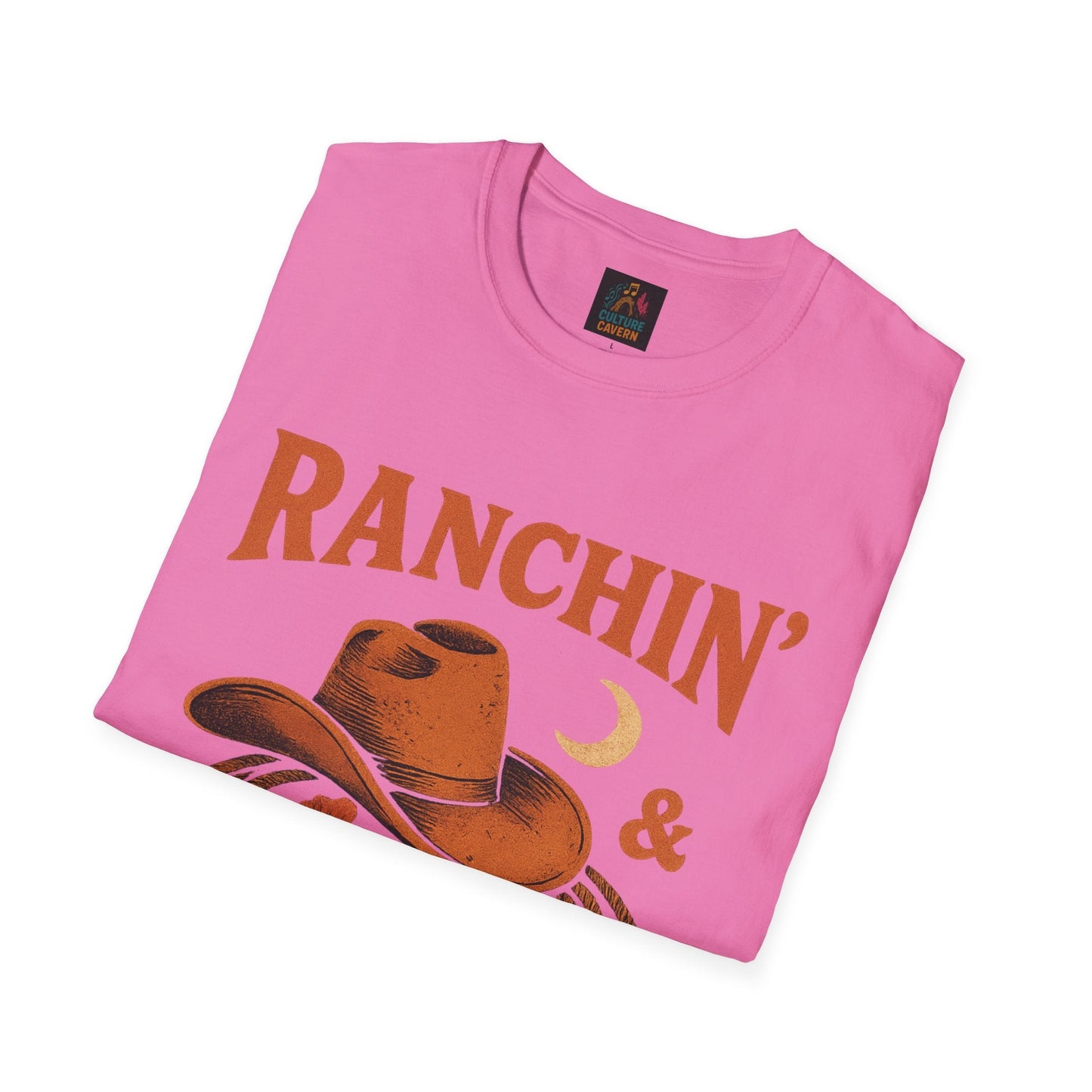 Ranchin’ & Romancin’ Womens Tee - Cowgirltops.com