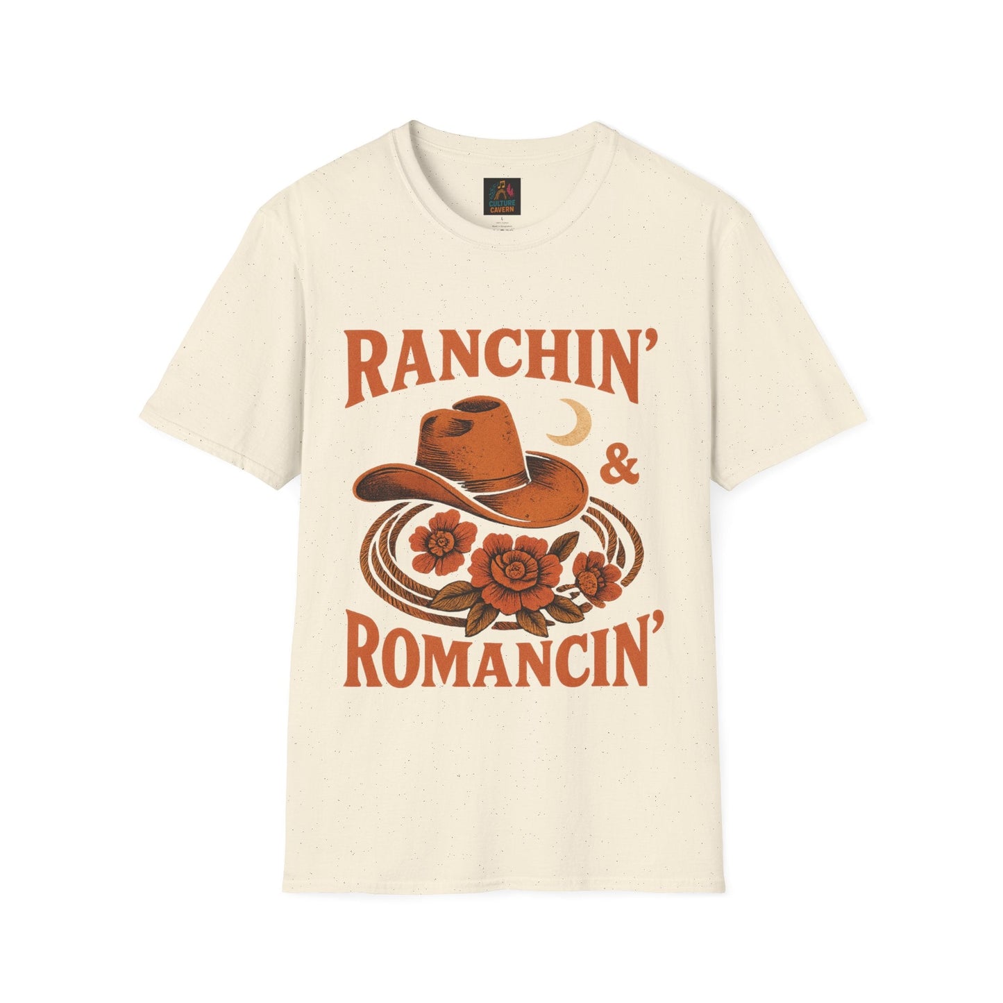 Ranchin’ & Romancin’ Womens Tee - Cowgirltops.com
