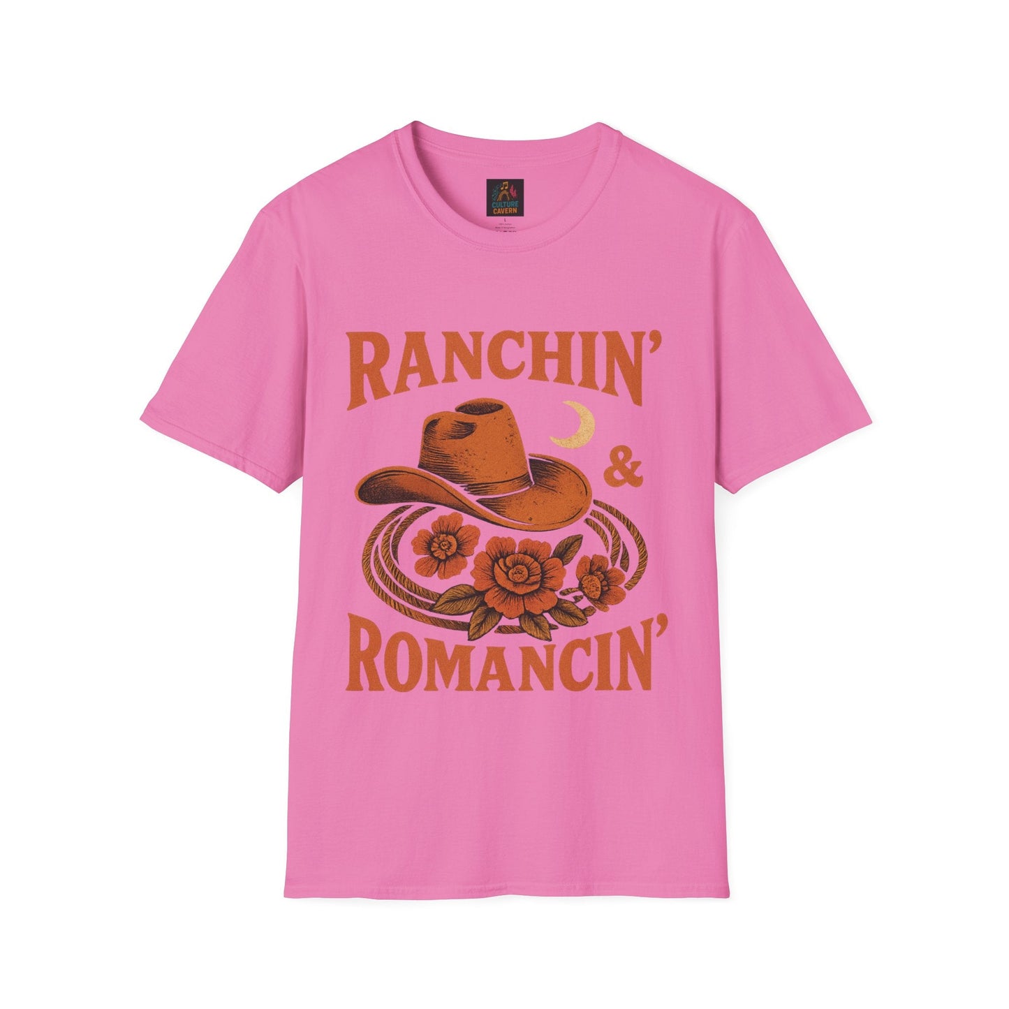 Ranchin’ & Romancin’ Womens Tee - Cowgirltops.com
