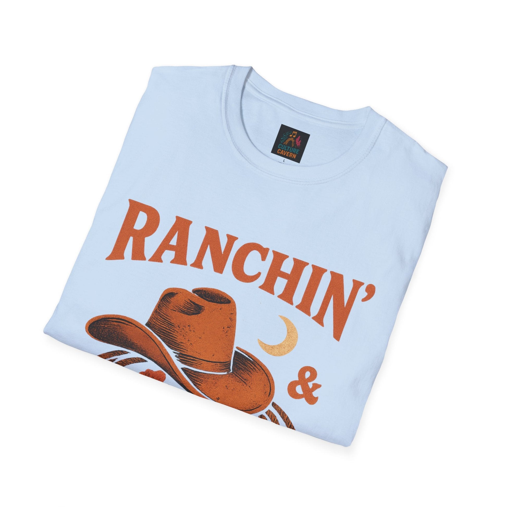 Ranchin’ & Romancin’ Womens Tee - Cowgirltops.com