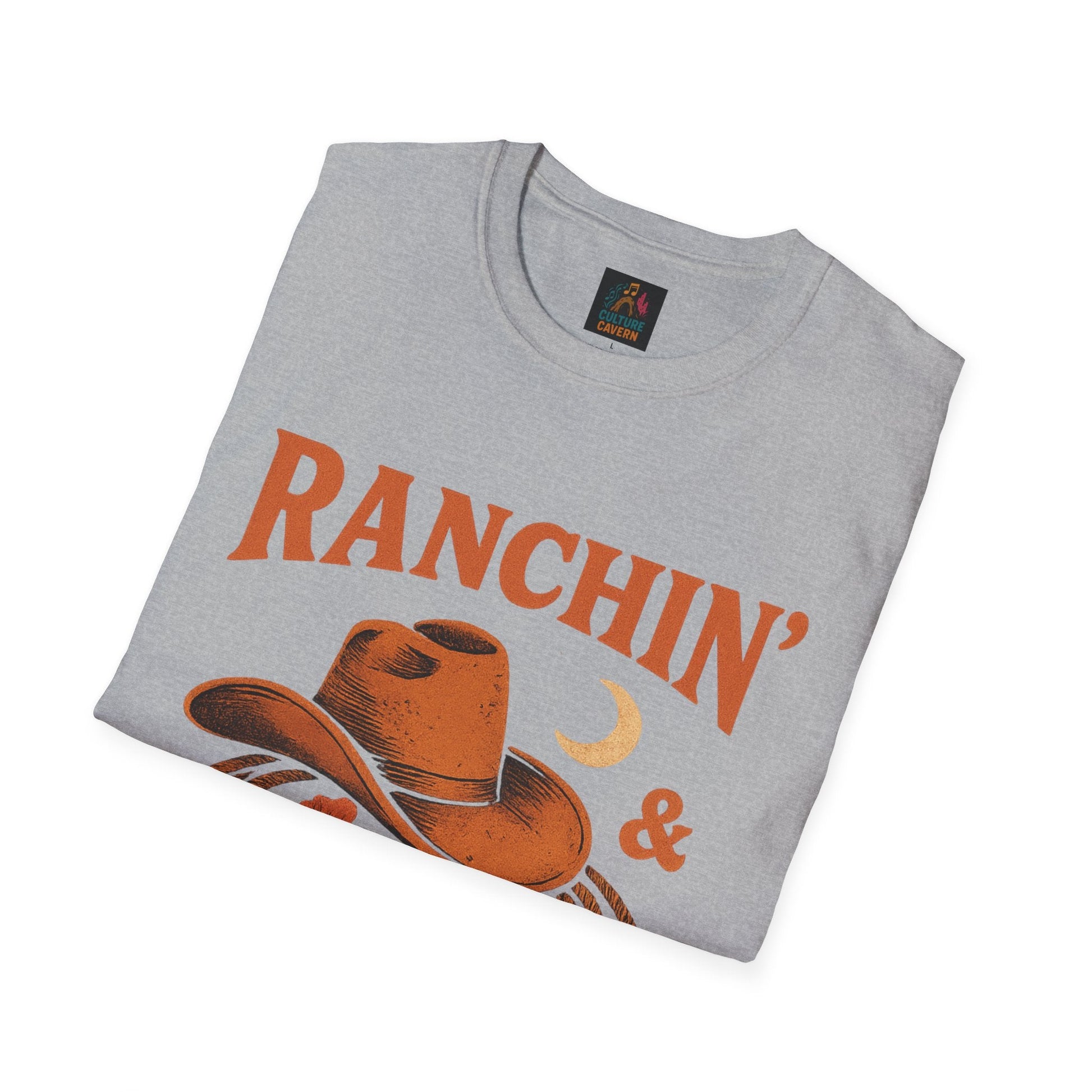 Ranchin’ & Romancin’ Womens Tee - Cowgirltops.com