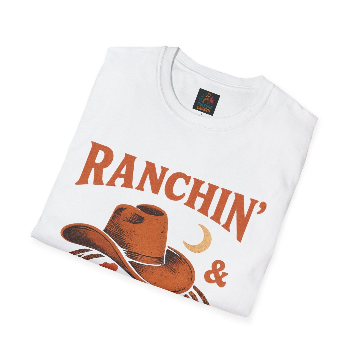 Ranchin’ & Romancin’ Womens Tee - Cowgirltops.com