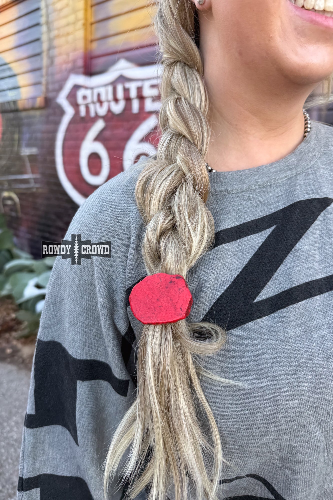 Red Rock Ponytail Holder - Cowgirltops.com