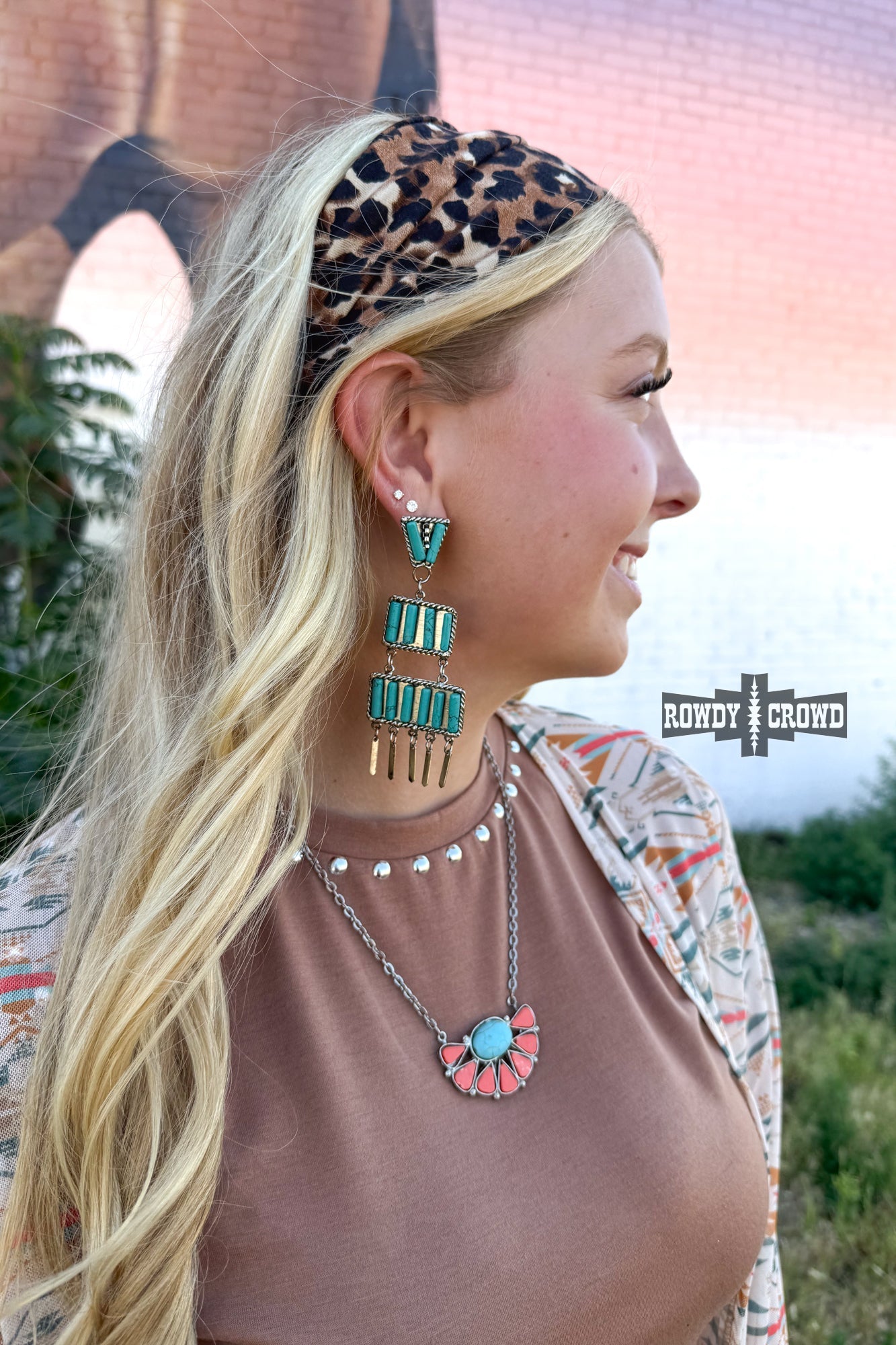 Retro West Earrings - Cowgirltops.com