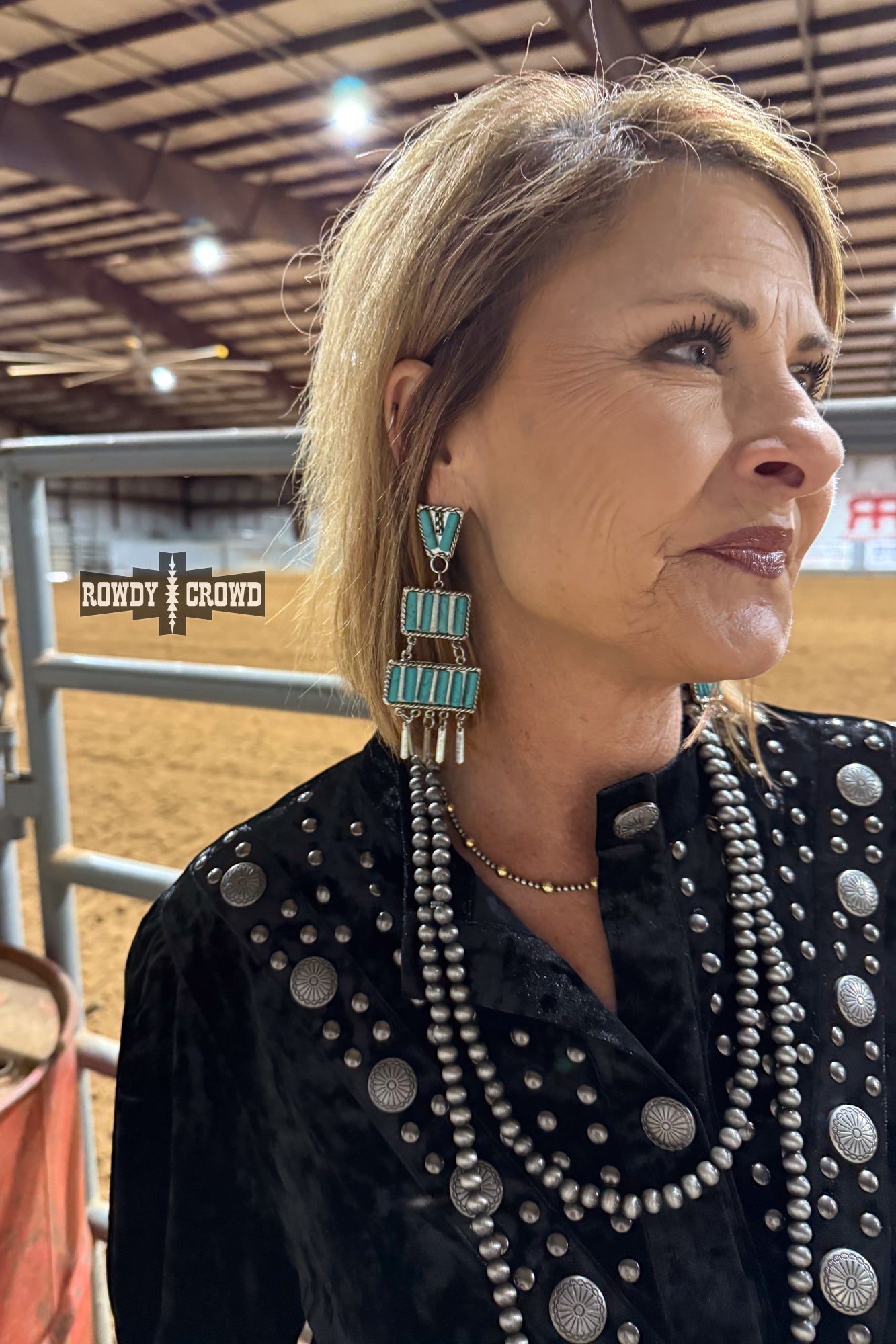 Retro West Earrings - Cowgirltops.com