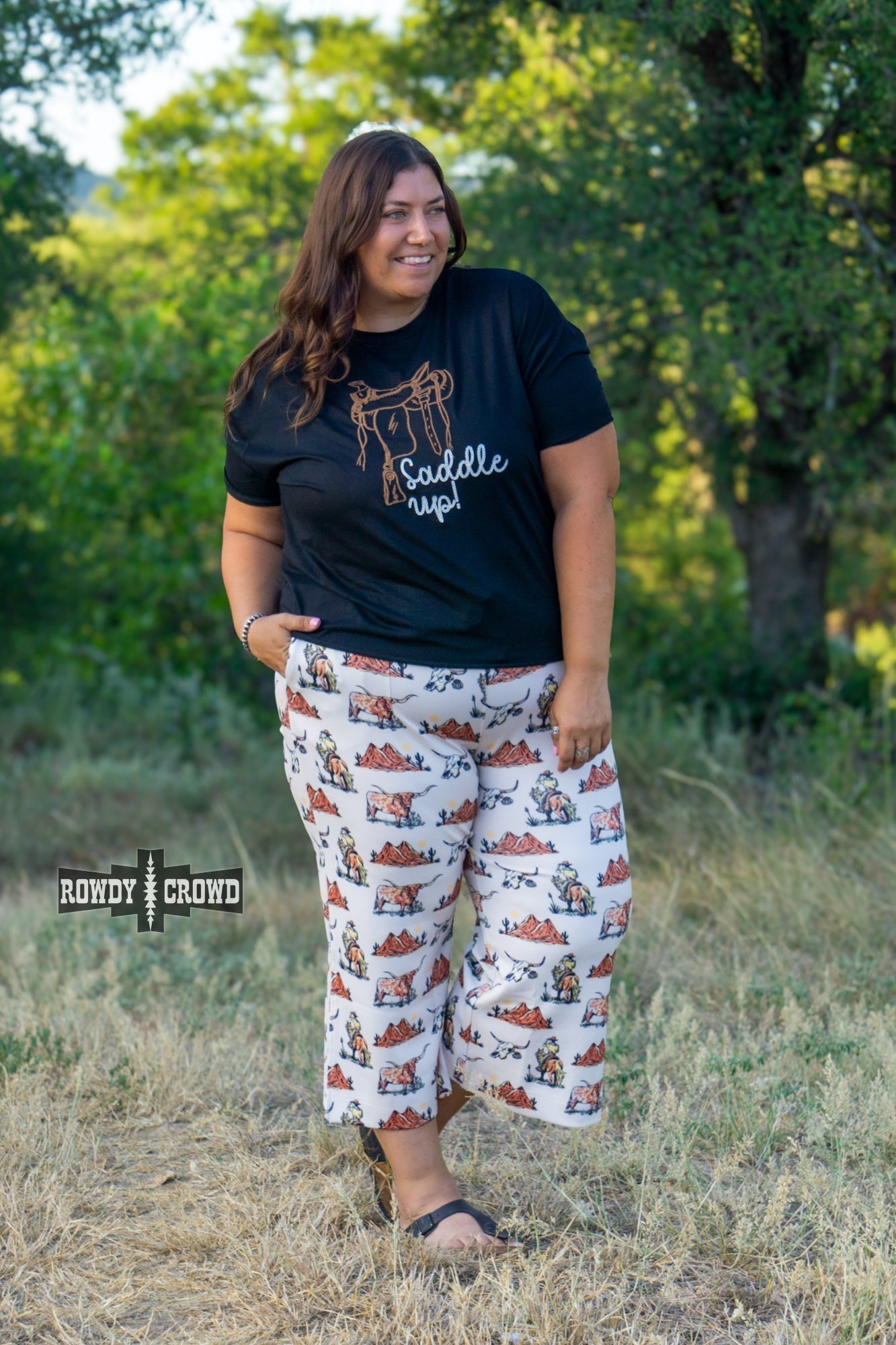 Saddle Up Tee - Cowgirltops.com