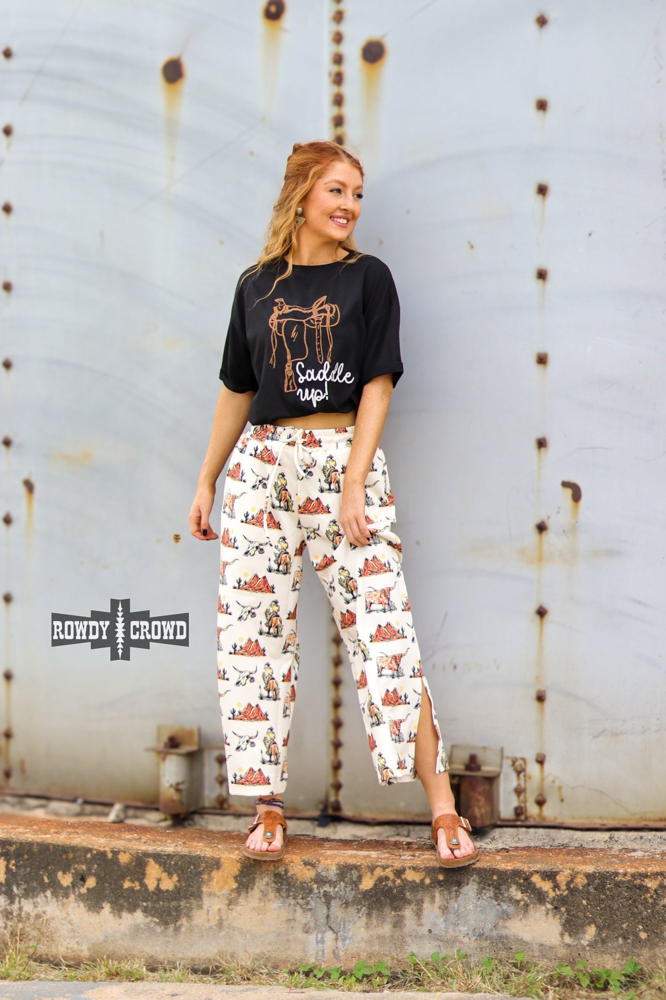 Saddle Up Tee - Cowgirltops.com