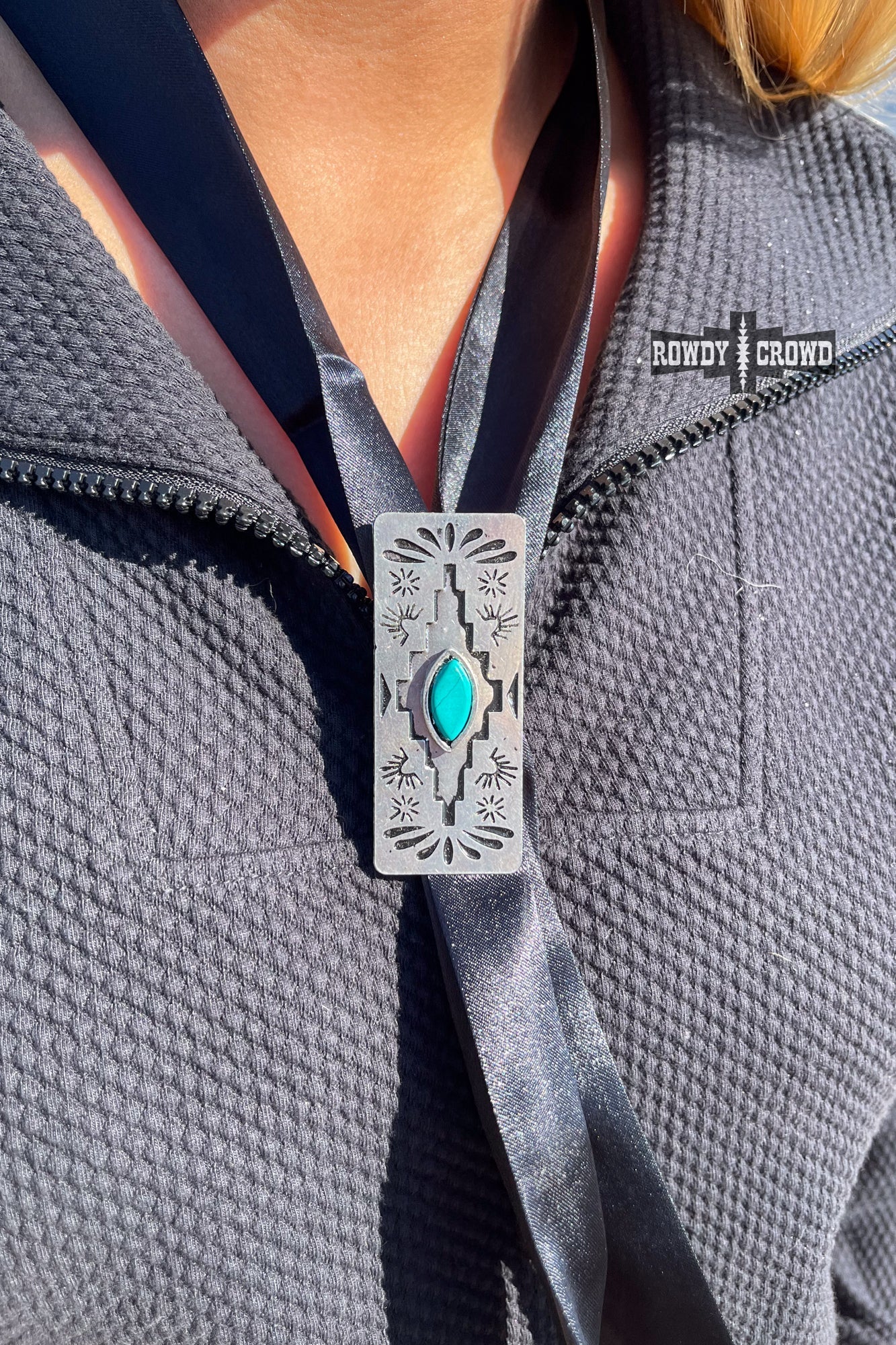 Saguaro Scarf Slide - Cowgirltops.com