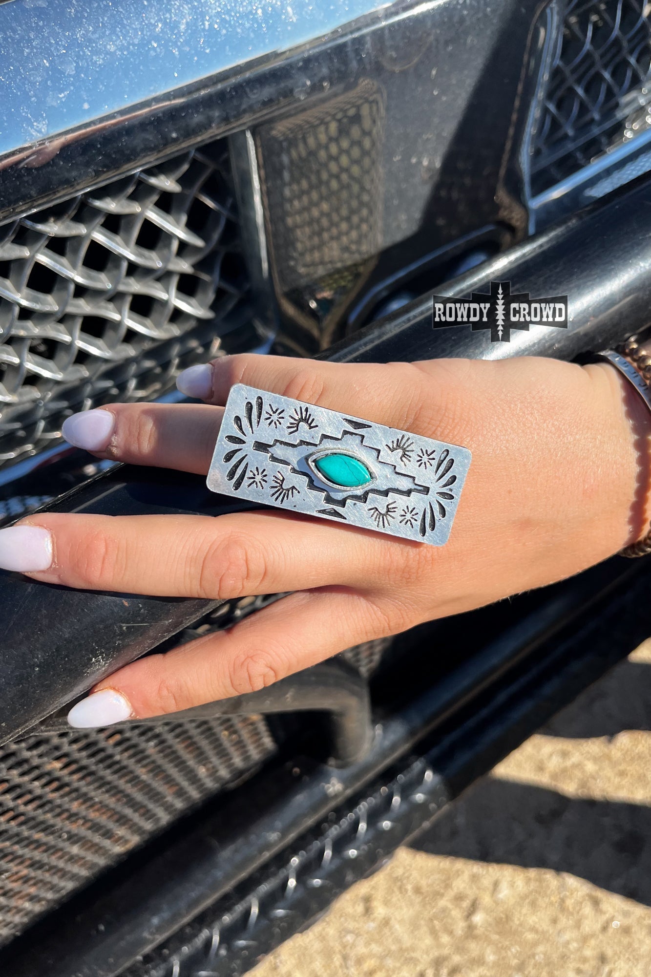 Saguaro Scarf Slide - Cowgirltops.com