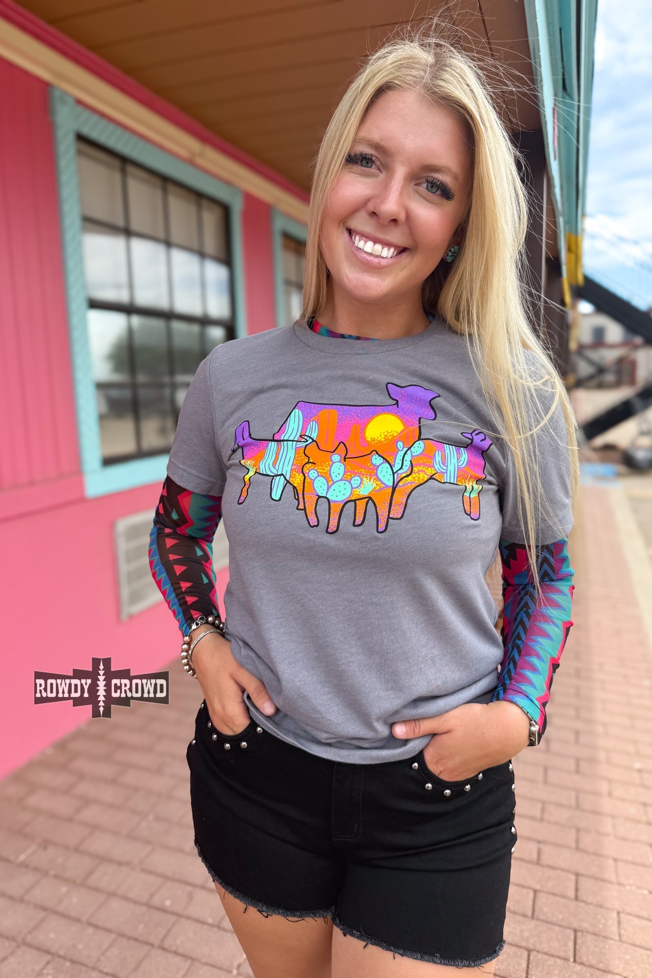 Show Time Tee - Cowgirltops.com