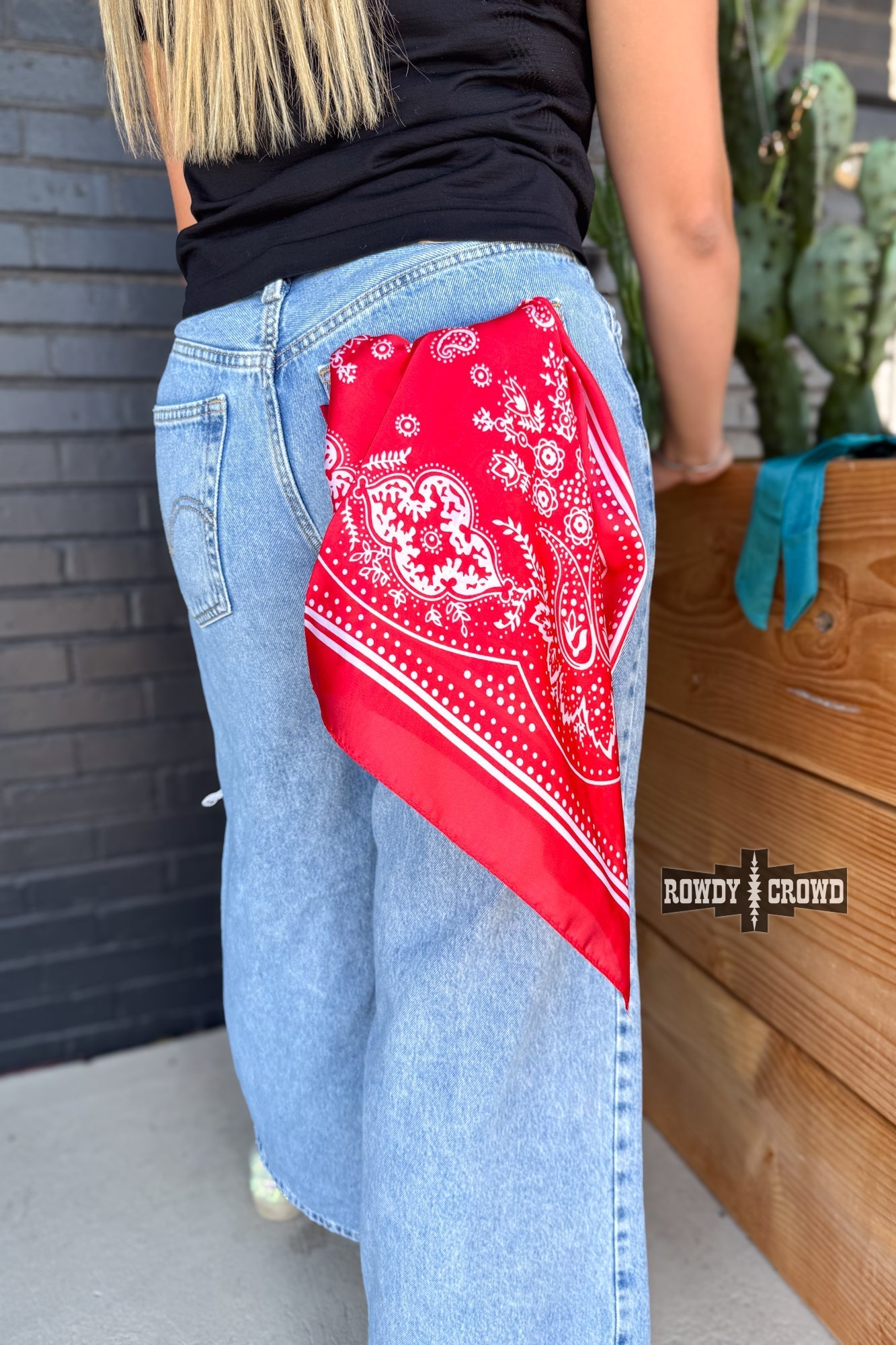 SMALL Buffalo Bandana Wild Rags - Cowgirltops.com