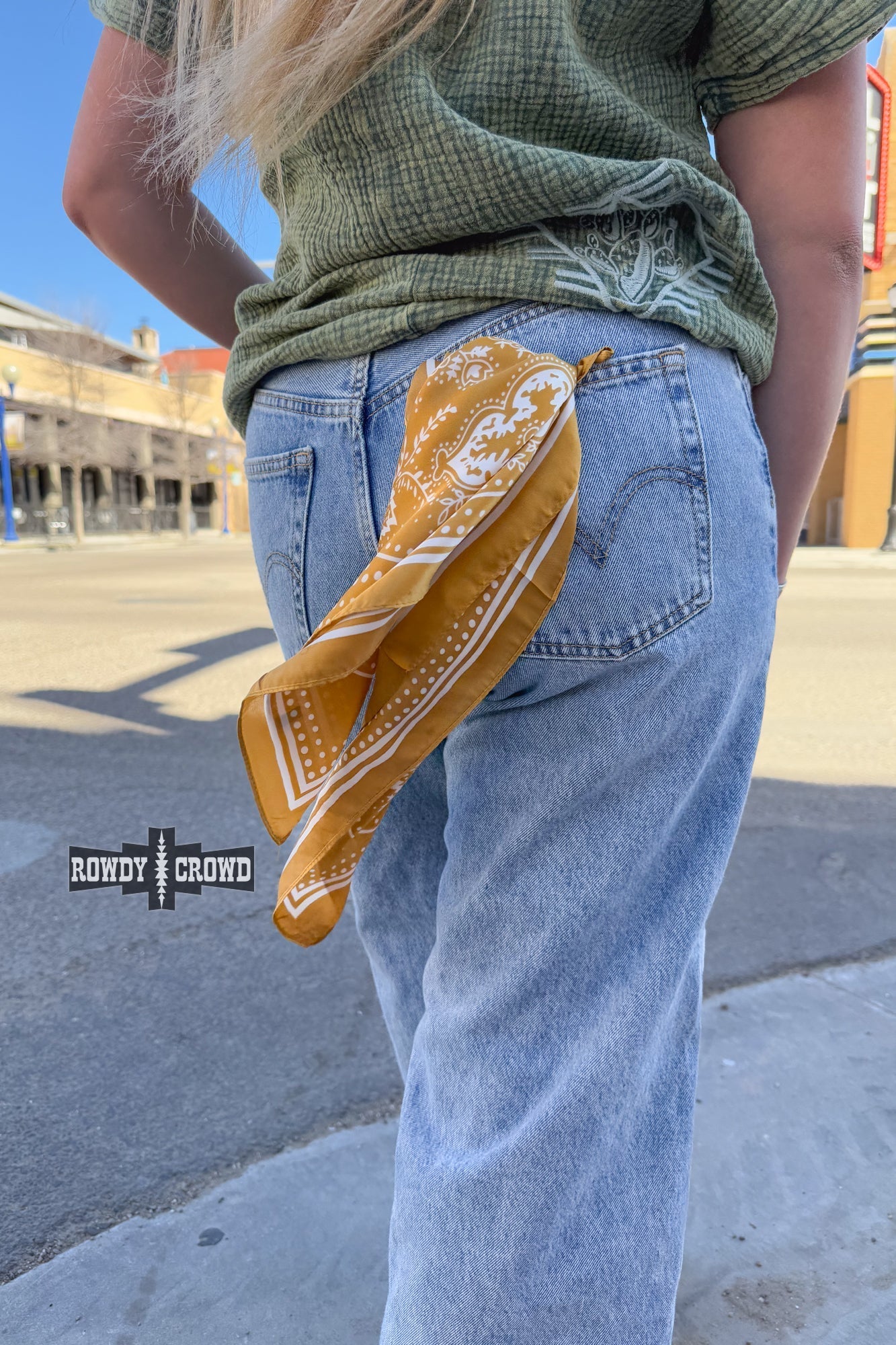 SMALL Buffalo Bandana Wild Rags - Cowgirltops.com