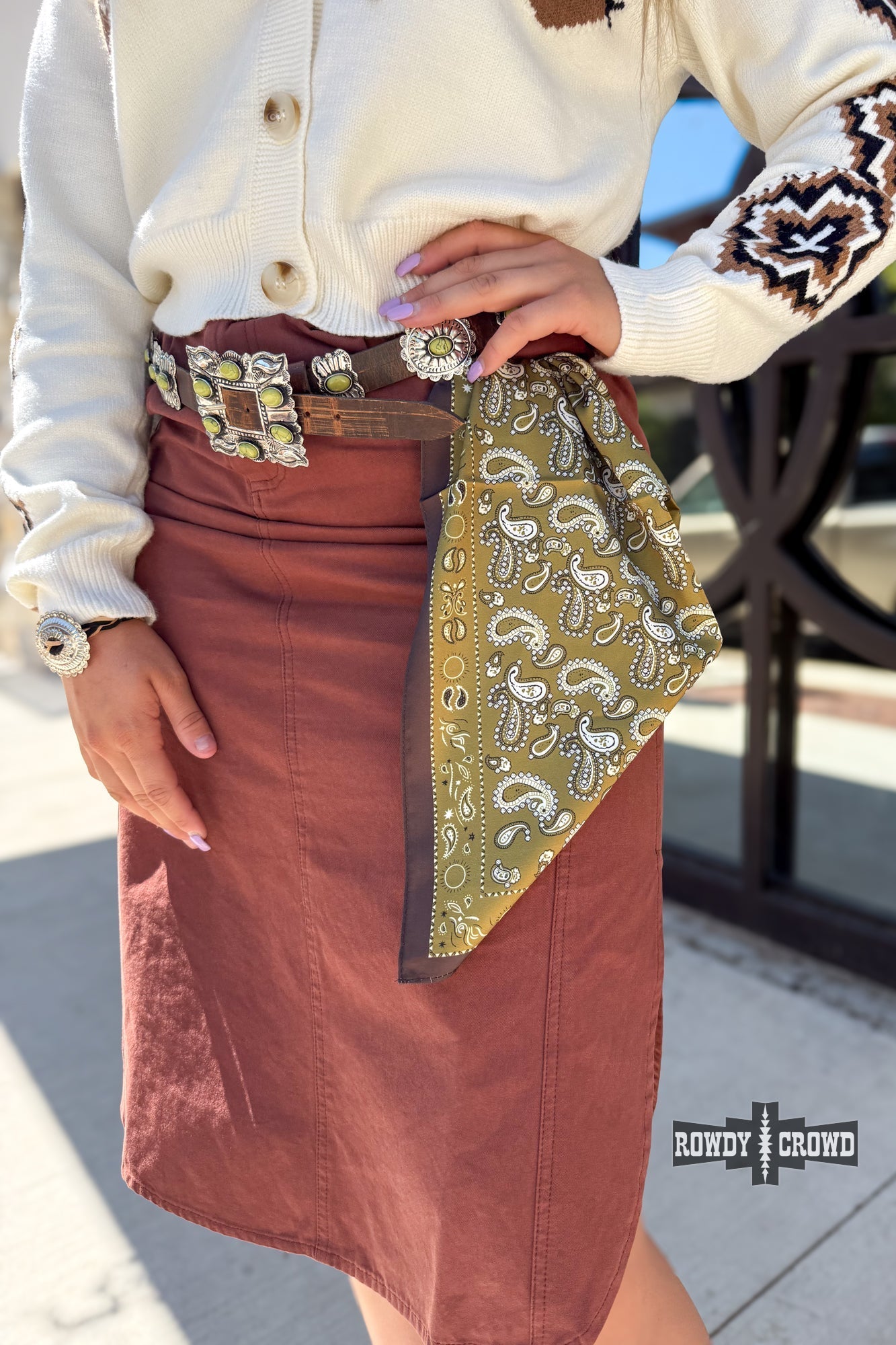 SMALL Paisley Anne Wild Rag - Cowgirltops.com