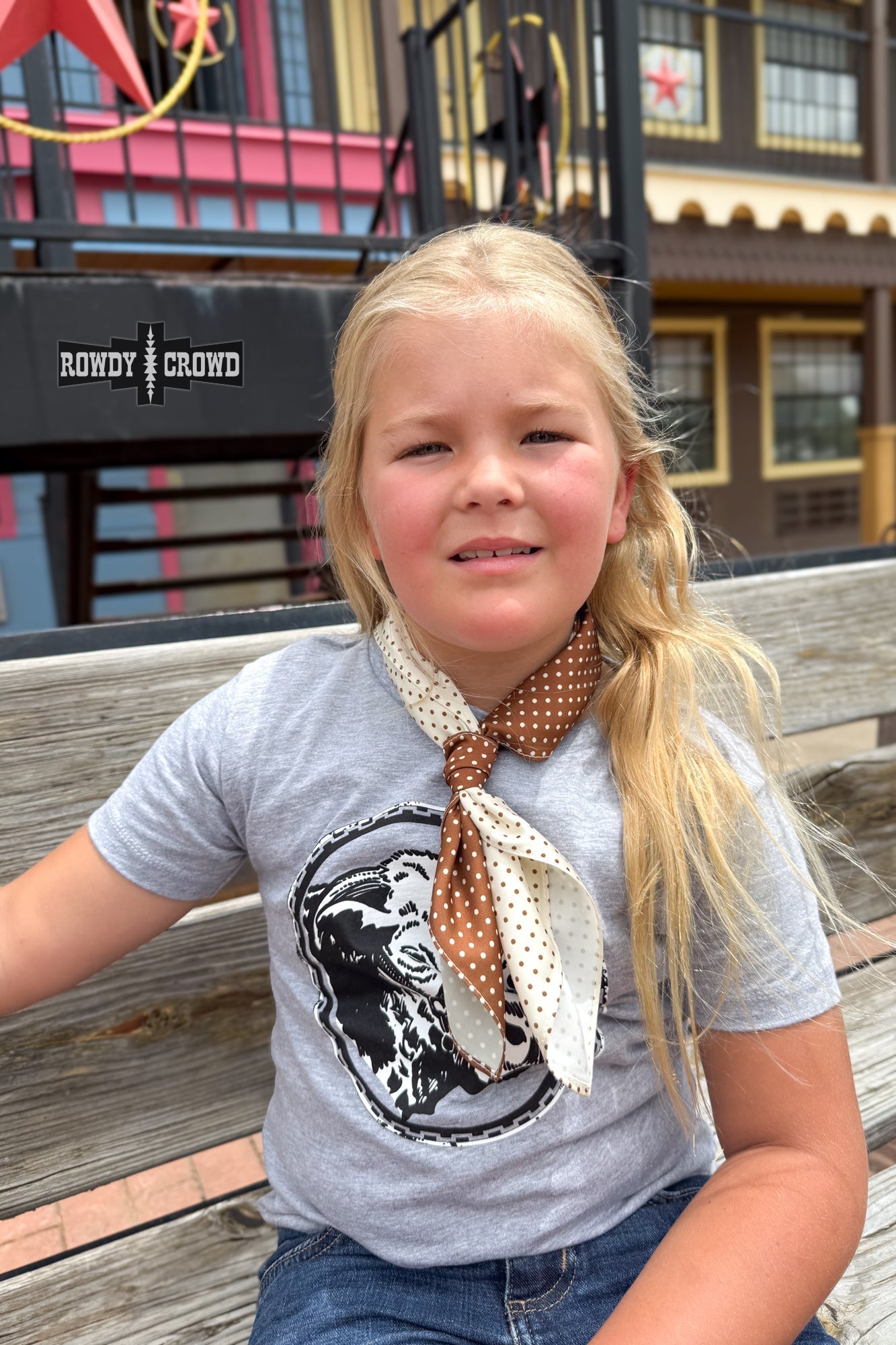 SMALL Polka Dot Coffee Wild Rag - Cowgirltops.com