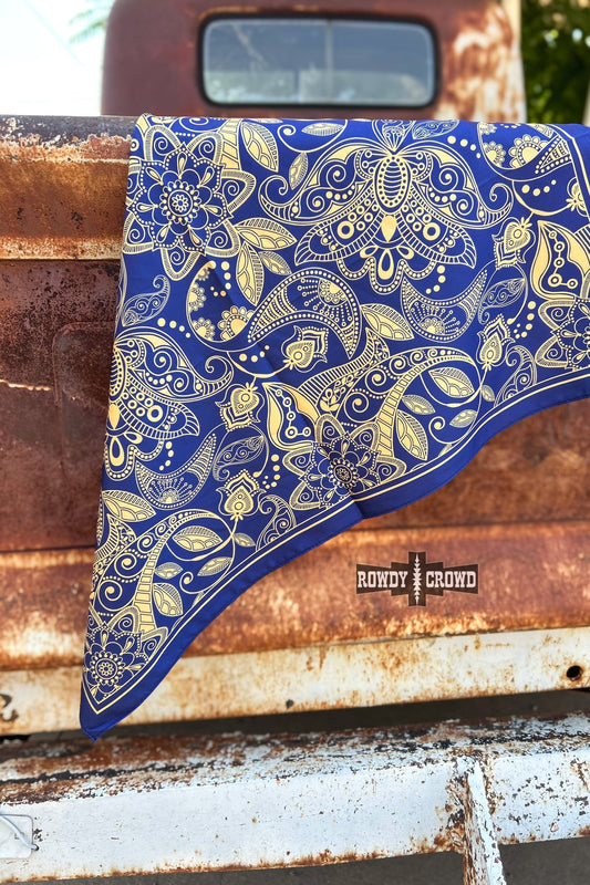 SMALL Punchy Paisley Wild Rag - Cowgirltops.com