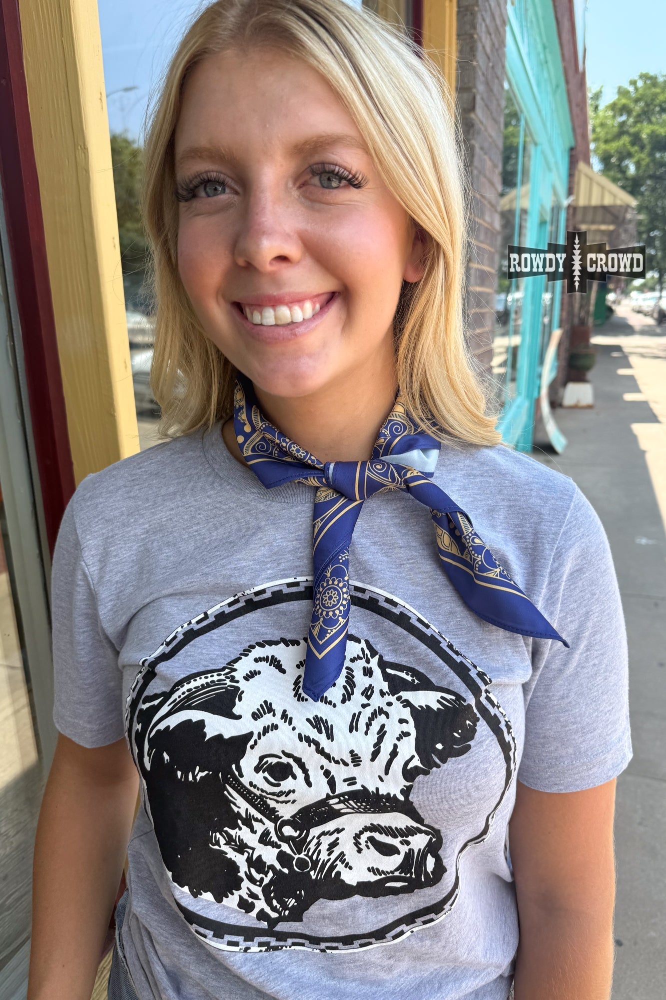 SMALL Punchy Paisley Wild Rag - Cowgirltops.com