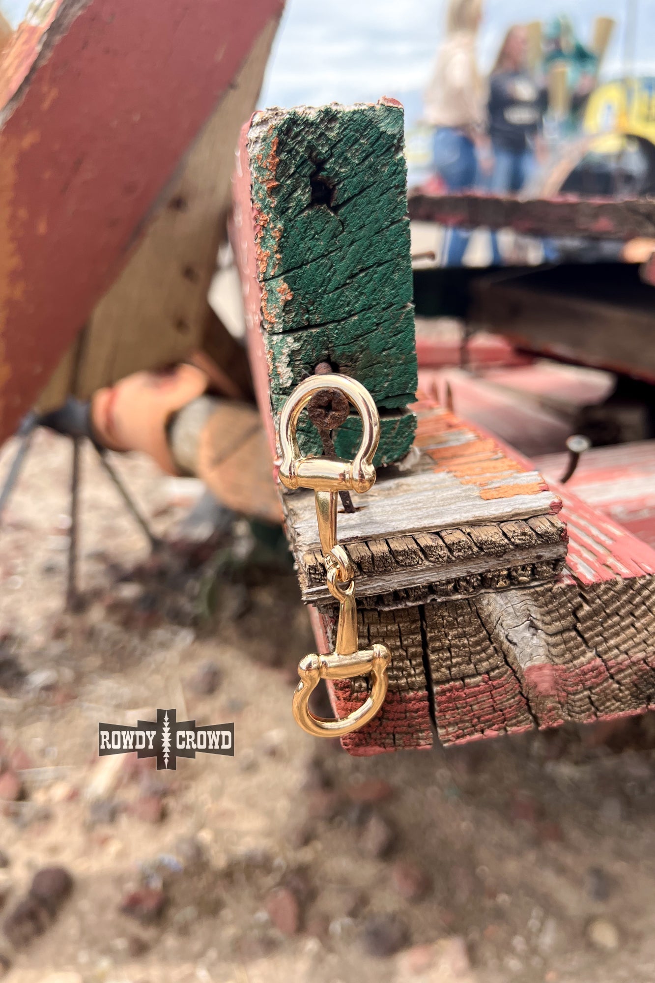 Snazzy Snaffle Scarf Slide - Cowgirltops.com