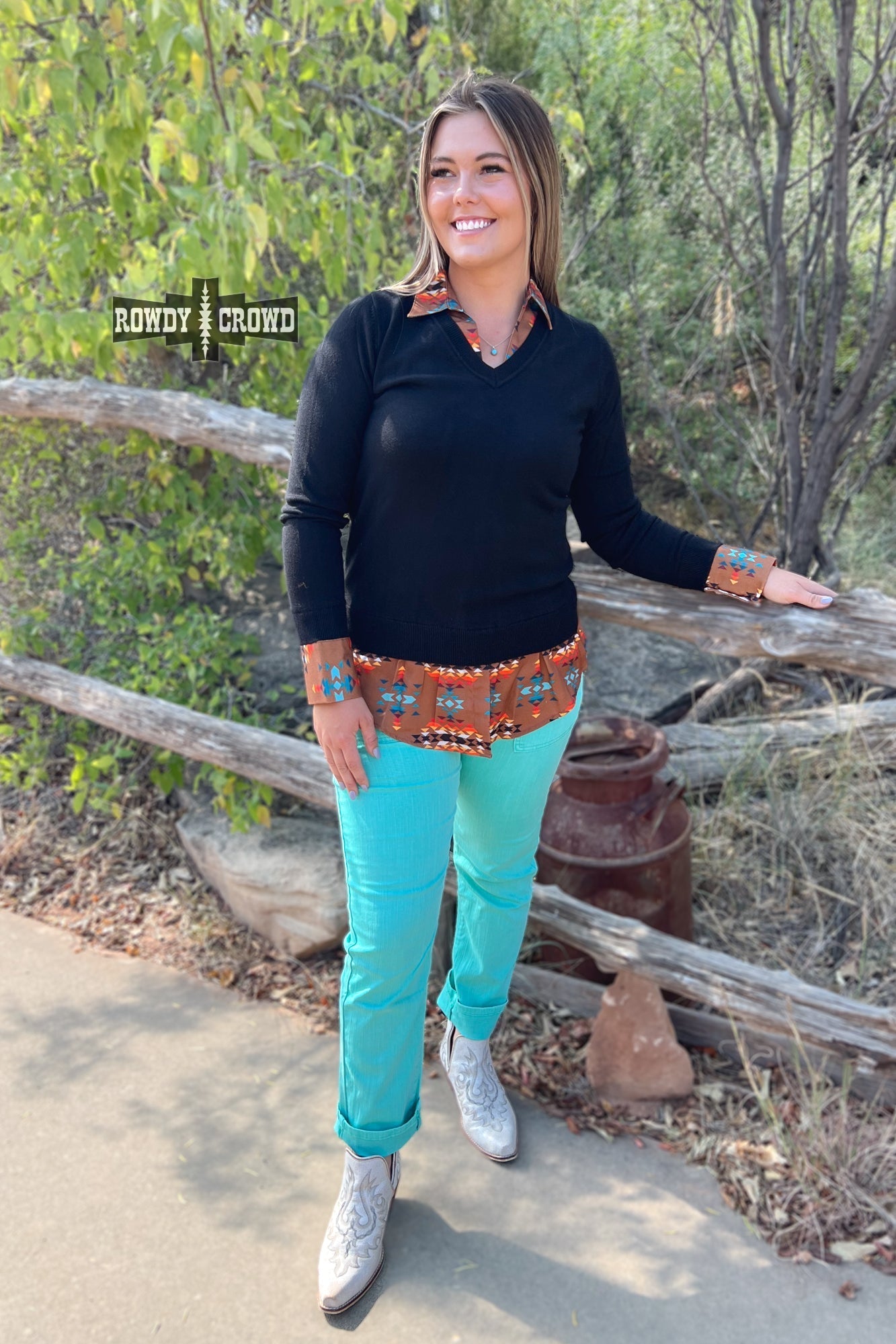 Stampede Sweater - Cowgirltops.com