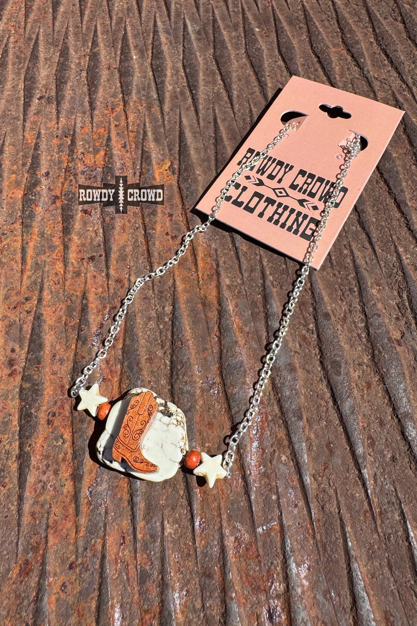Starry Boot Necklaces - Cowgirltops.com