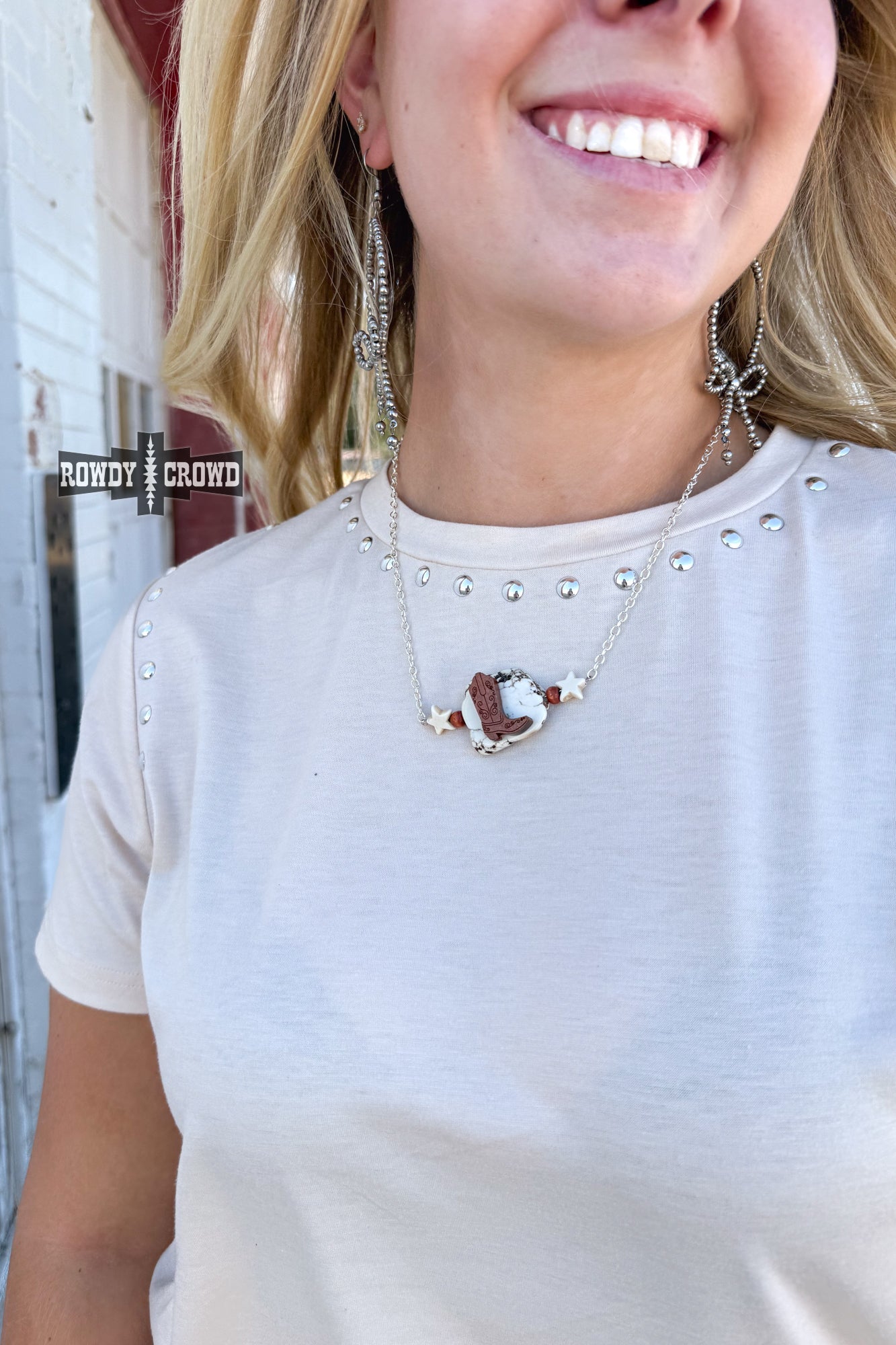 Starry Boot Necklaces - Cowgirltops.com