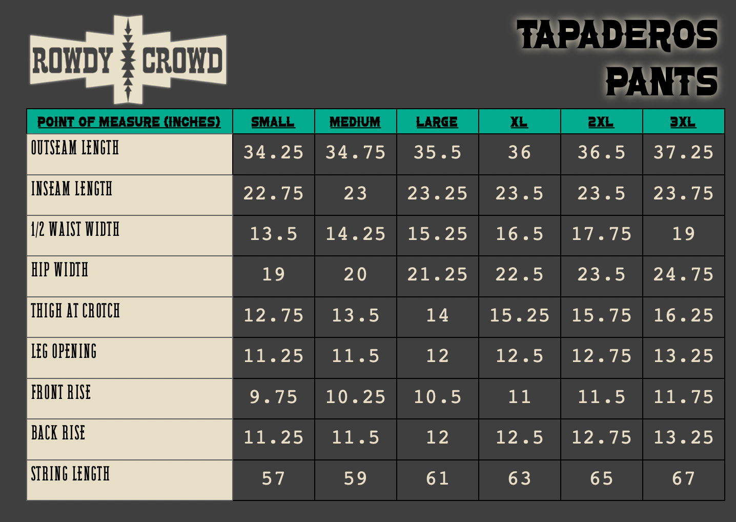 Tapaderos Pants - Cowgirltops.com