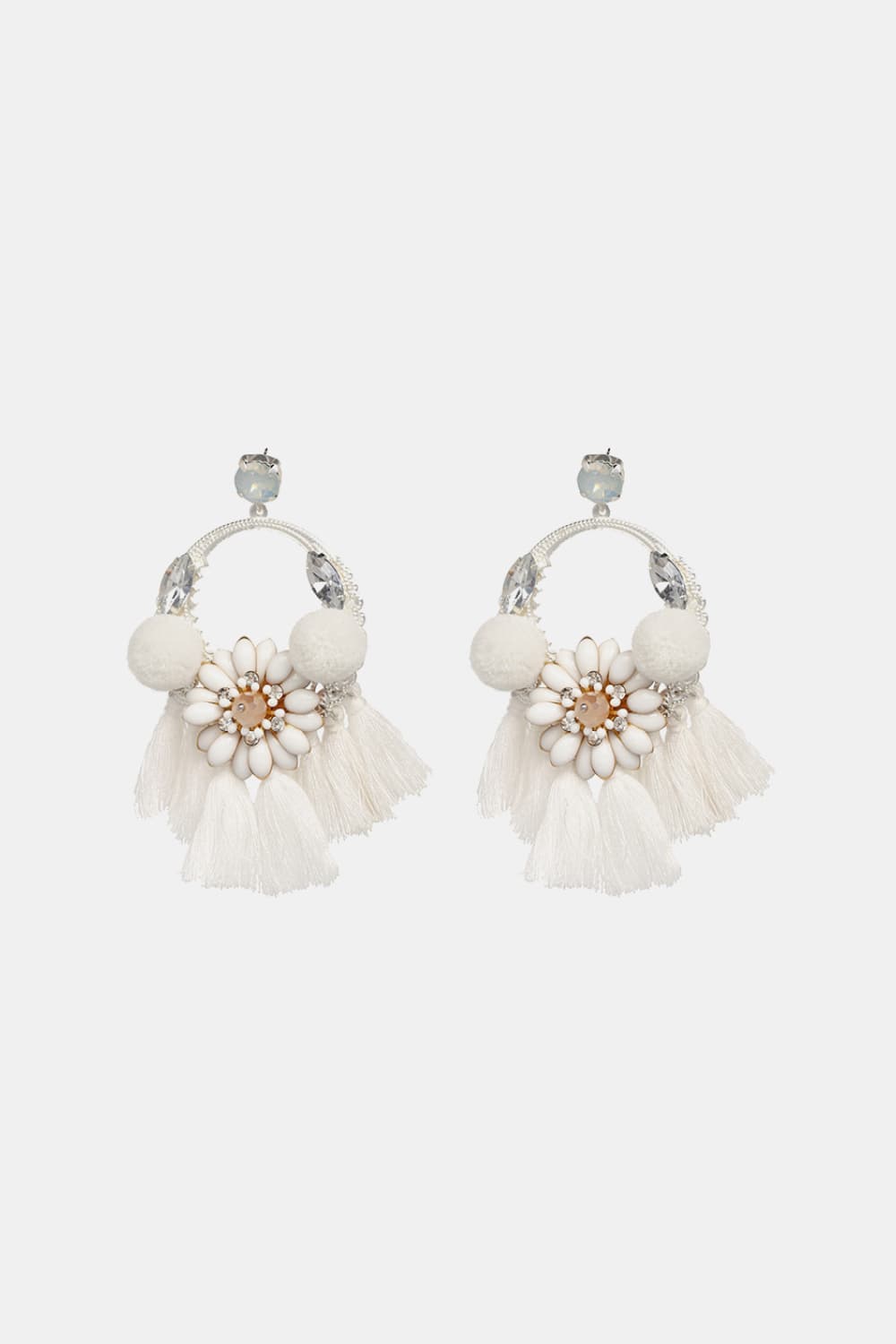 Tassel Detail Dangle Earrings - Cowgirltops.com