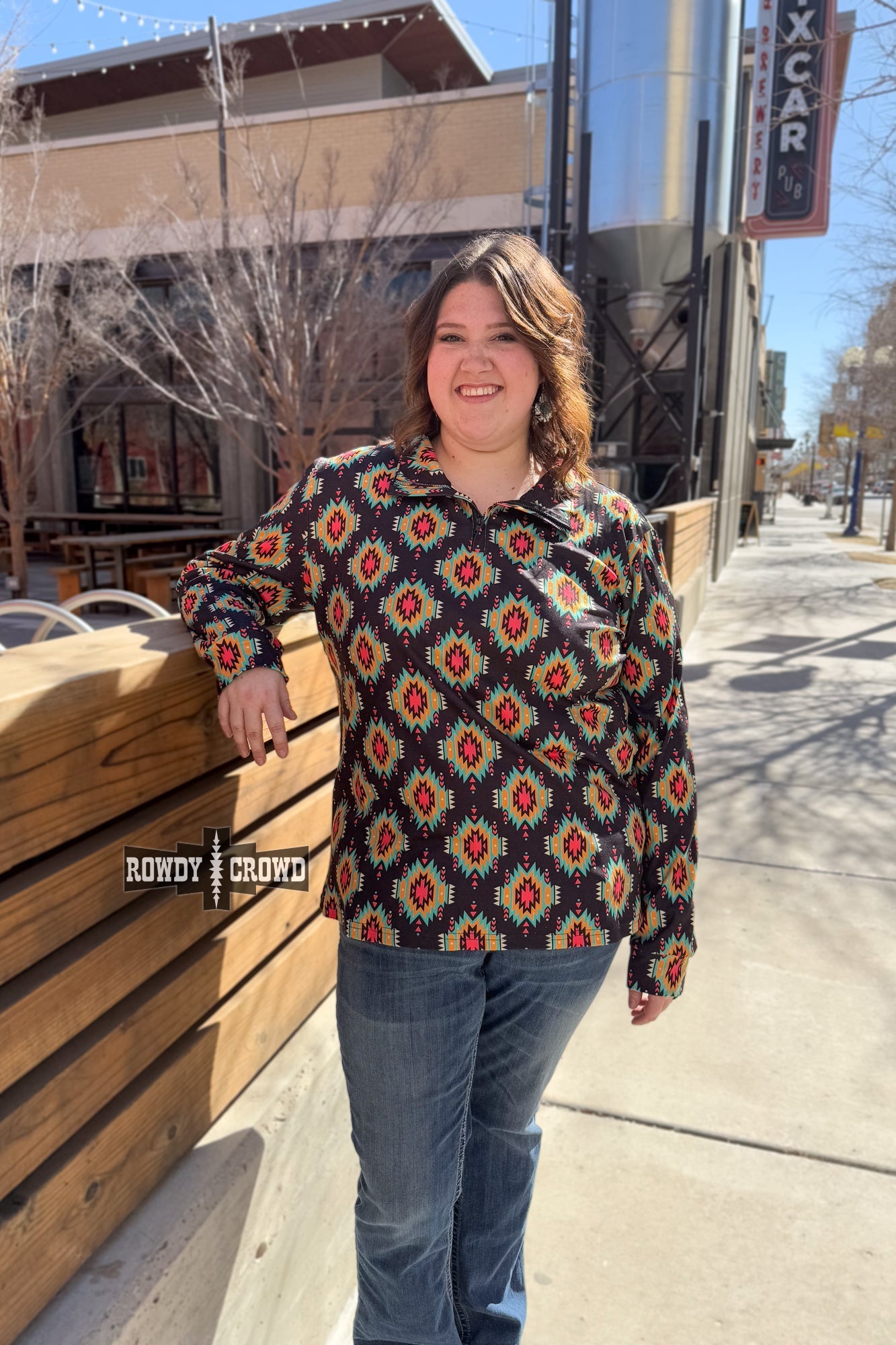 The Palmer Pullover - Cowgirltops.com