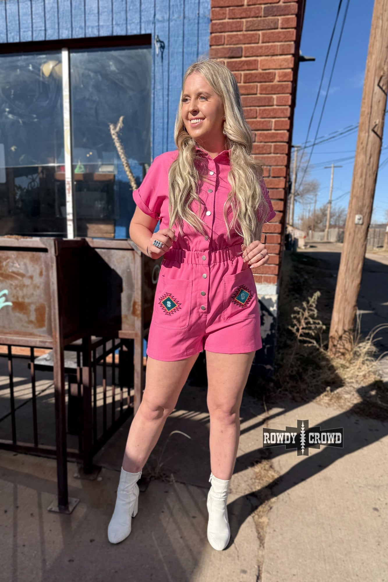 This Kiss Romper - Cowgirltops.com