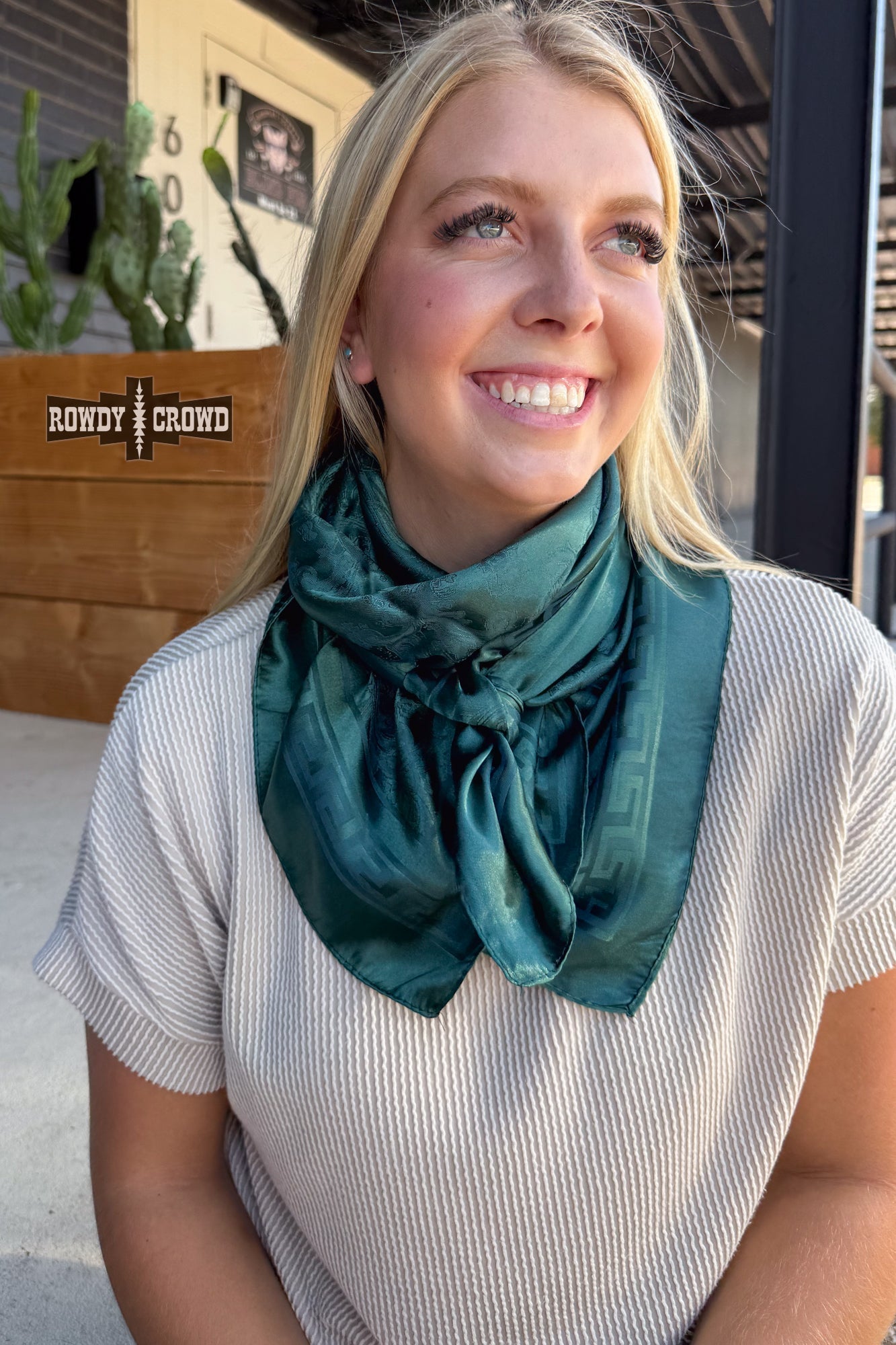 Tulsa Tooled Wild Rag - Cowgirltops.com