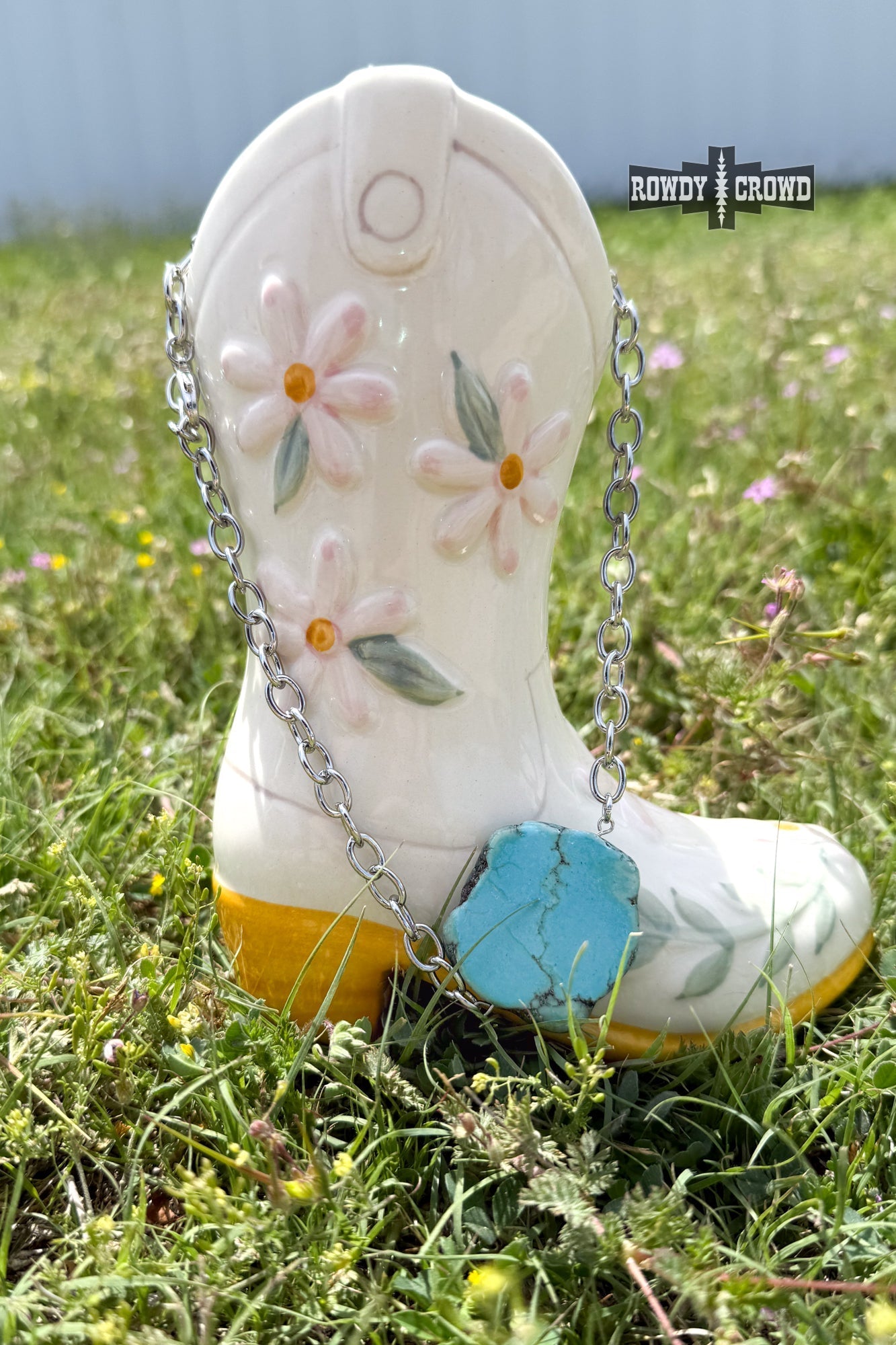 Tulsa Turquoise Necklace - Cowgirltops.com