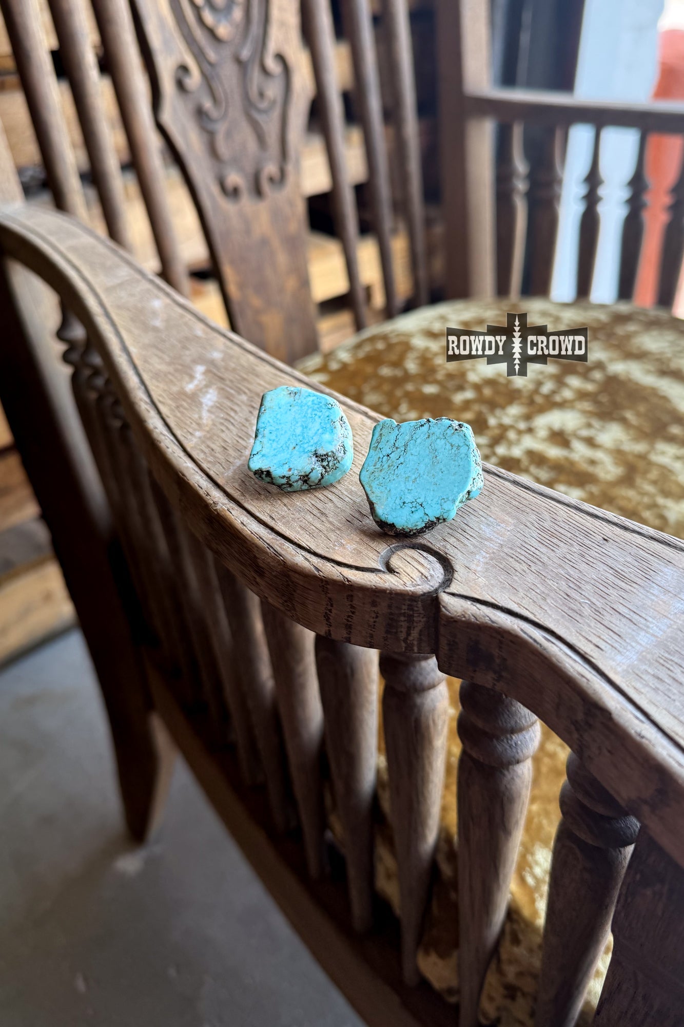 Turquoise Creek Studs - Cowgirltops.com